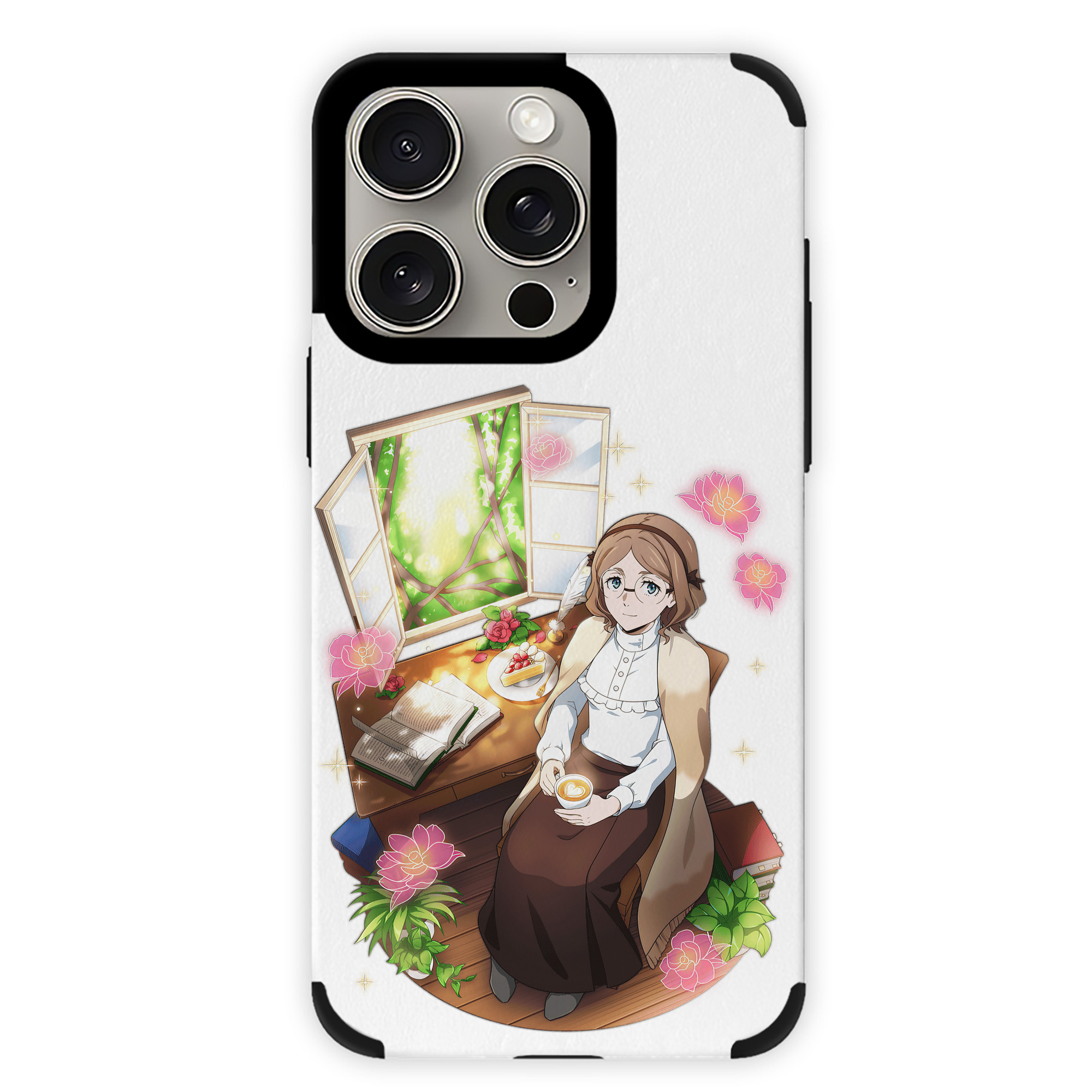 （画像用） 文豪ストレイドッグス Bungo Stray Dogs 【iPhone15ProMax対応】 PUレザー スマホケース 耐衝撃＆黄変防止