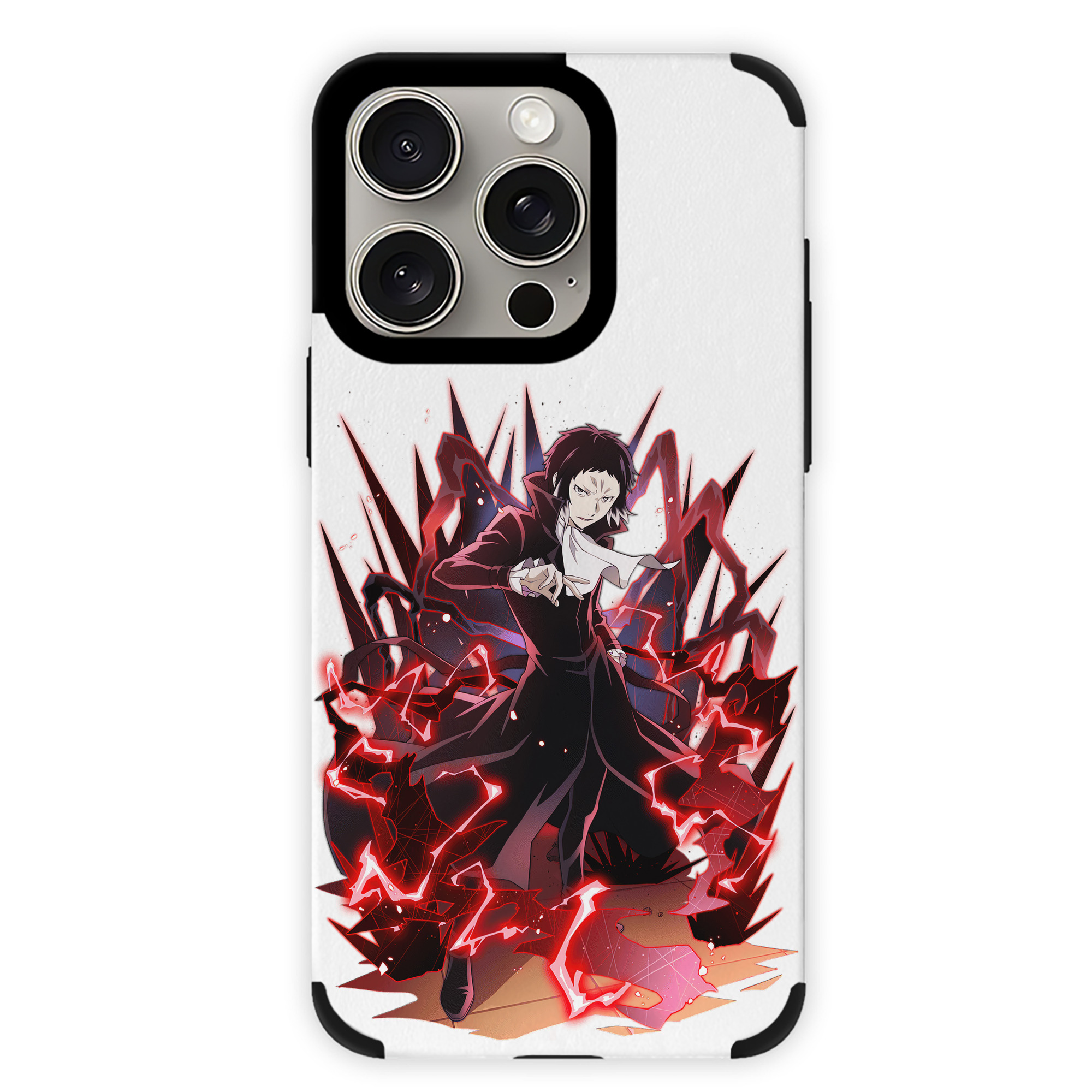 （画像用） 文豪ストレイドッグス Bungo Stray Dogs 【iPhone15ProMax対応】 PUレザー スマホケース 耐衝撃＆黄変防止