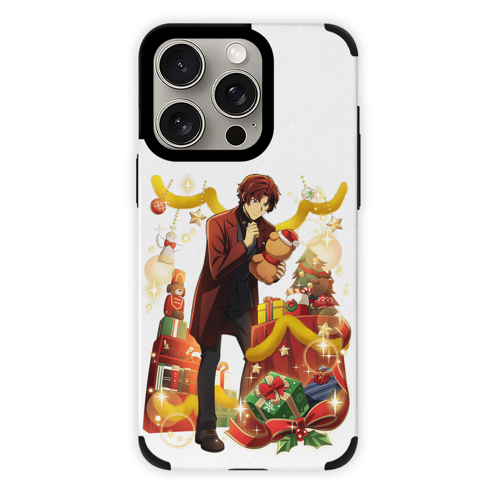 （画像用） 文豪ストレイドッグス Bungo Stray Dogs 【iPhone15ProMax対応】 PUレザー スマホケース 耐衝撃＆黄変防止