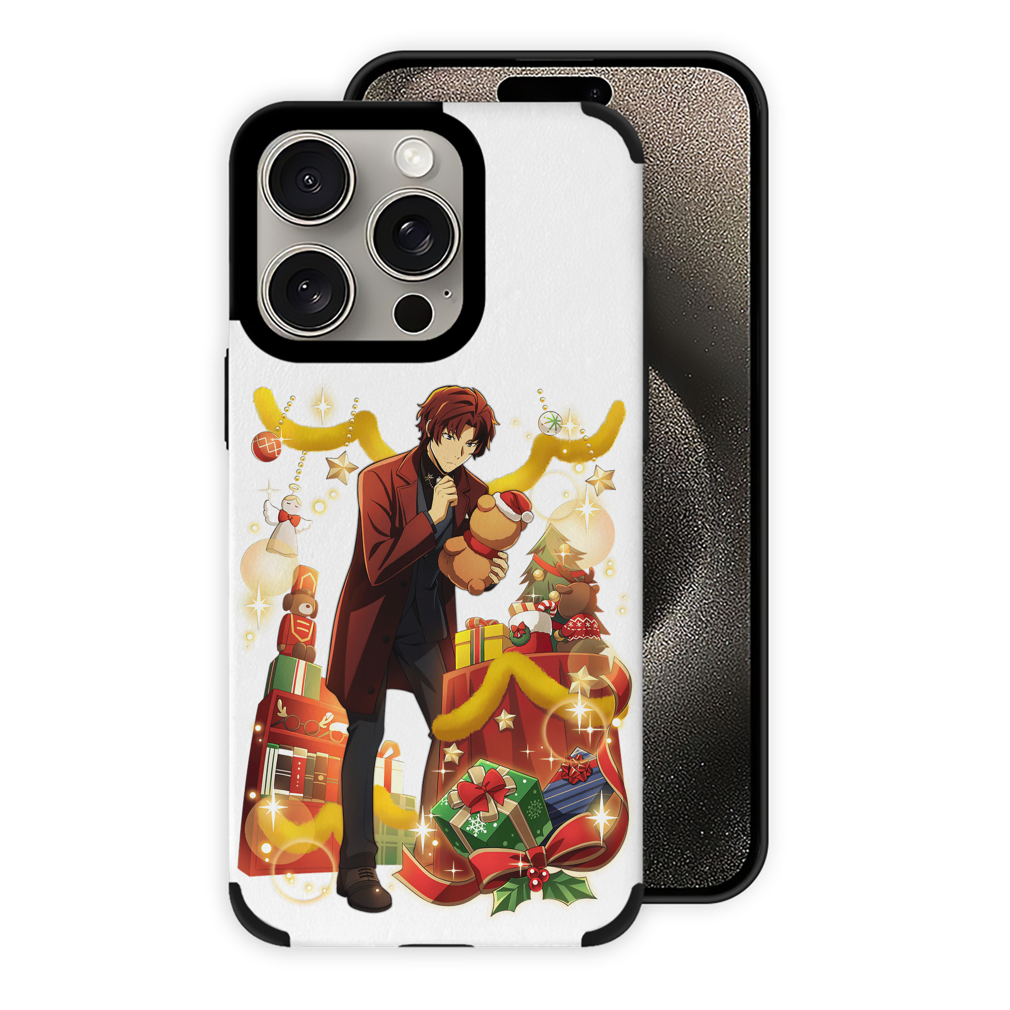 （画像用） 文豪ストレイドッグス Bungo Stray Dogs 【iPhone15ProMax対応】 PUレザー スマホケース 耐衝撃＆黄変防止