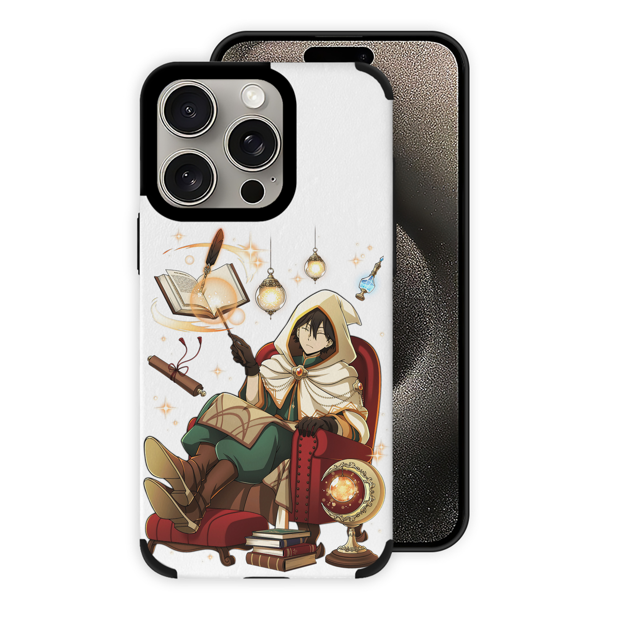 （画像用） 文豪ストレイドッグス Bungo Stray Dogs 【iPhone15ProMax対応】 PUレザー スマホケース 耐衝撃＆黄変防止