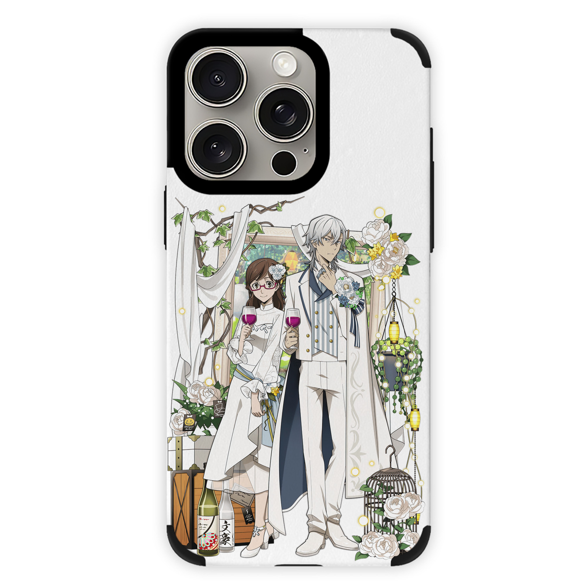 （画像用） 文豪ストレイドッグス Bungo Stray Dogs 【iPhone15ProMax対応】 PUレザー スマホケース 耐衝撃＆黄変防止