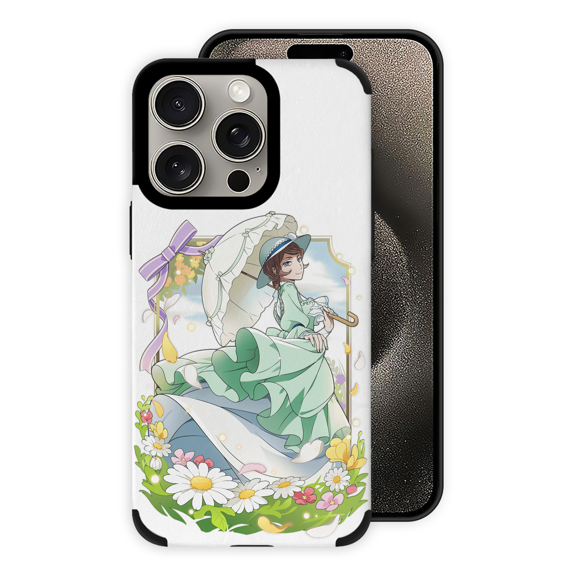 （画像用） 文豪ストレイドッグス Bungo Stray Dogs 【iPhone15ProMax対応】 PUレザー スマホケース 耐衝撃＆黄変防止