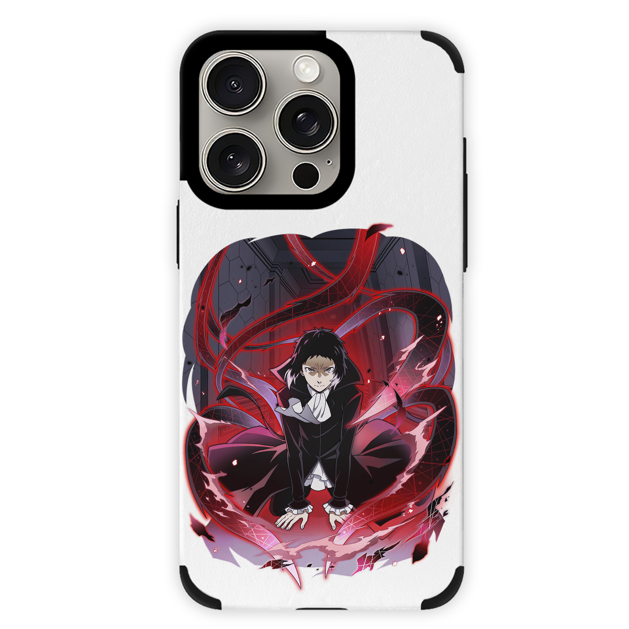 （画像用） 文豪ストレイドッグス Bungo Stray Dogs 【iPhone15ProMax対応】 PUレザー スマホケース 耐衝撃＆黄変防止