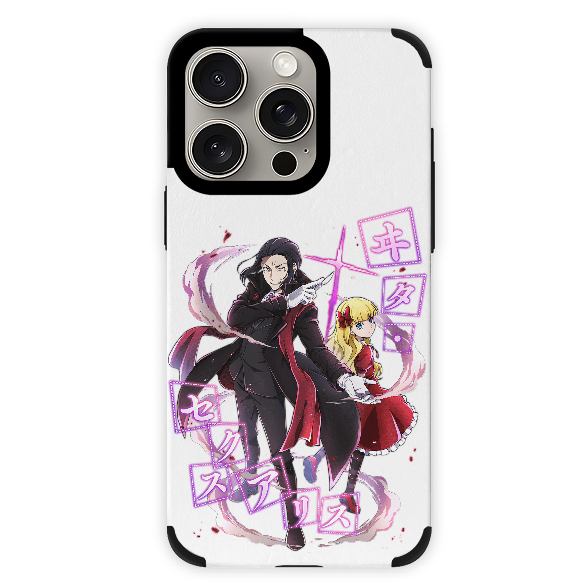 （画像用） 文豪ストレイドッグス Bungo Stray Dogs 【iPhone15ProMax対応】 PUレザー スマホケース 耐衝撃＆黄変防止