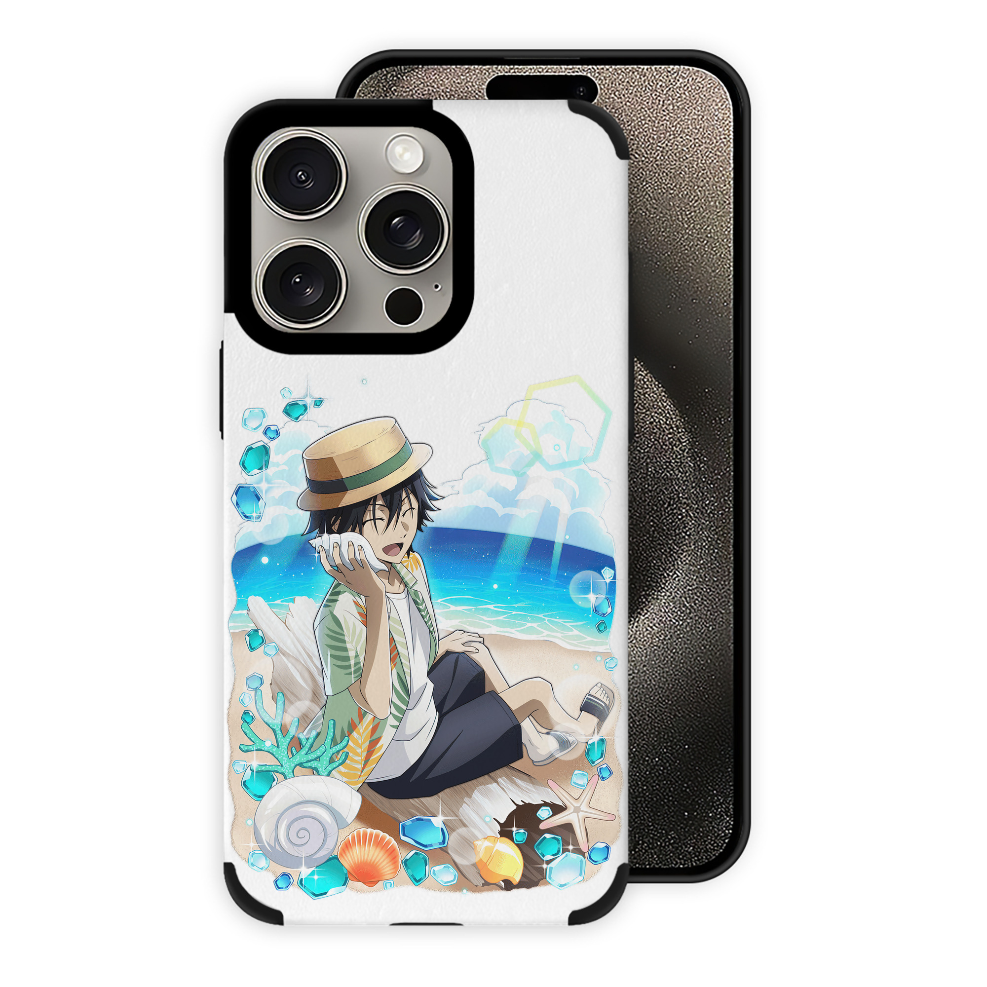 （画像用） 文豪ストレイドッグス Bungo Stray Dogs 【iPhone15ProMax対応】 PUレザー スマホケース 耐衝撃＆黄変防止
