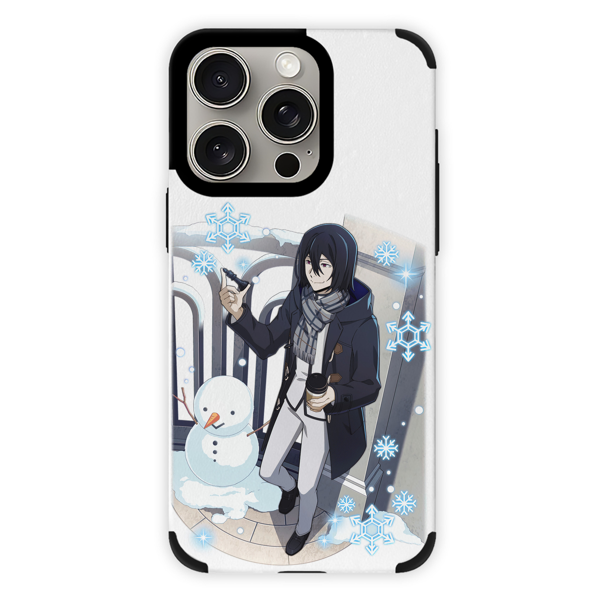 （画像用） 文豪ストレイドッグス Bungo Stray Dogs 【iPhone15ProMax対応】 PUレザー スマホケース 耐衝撃＆黄変防止