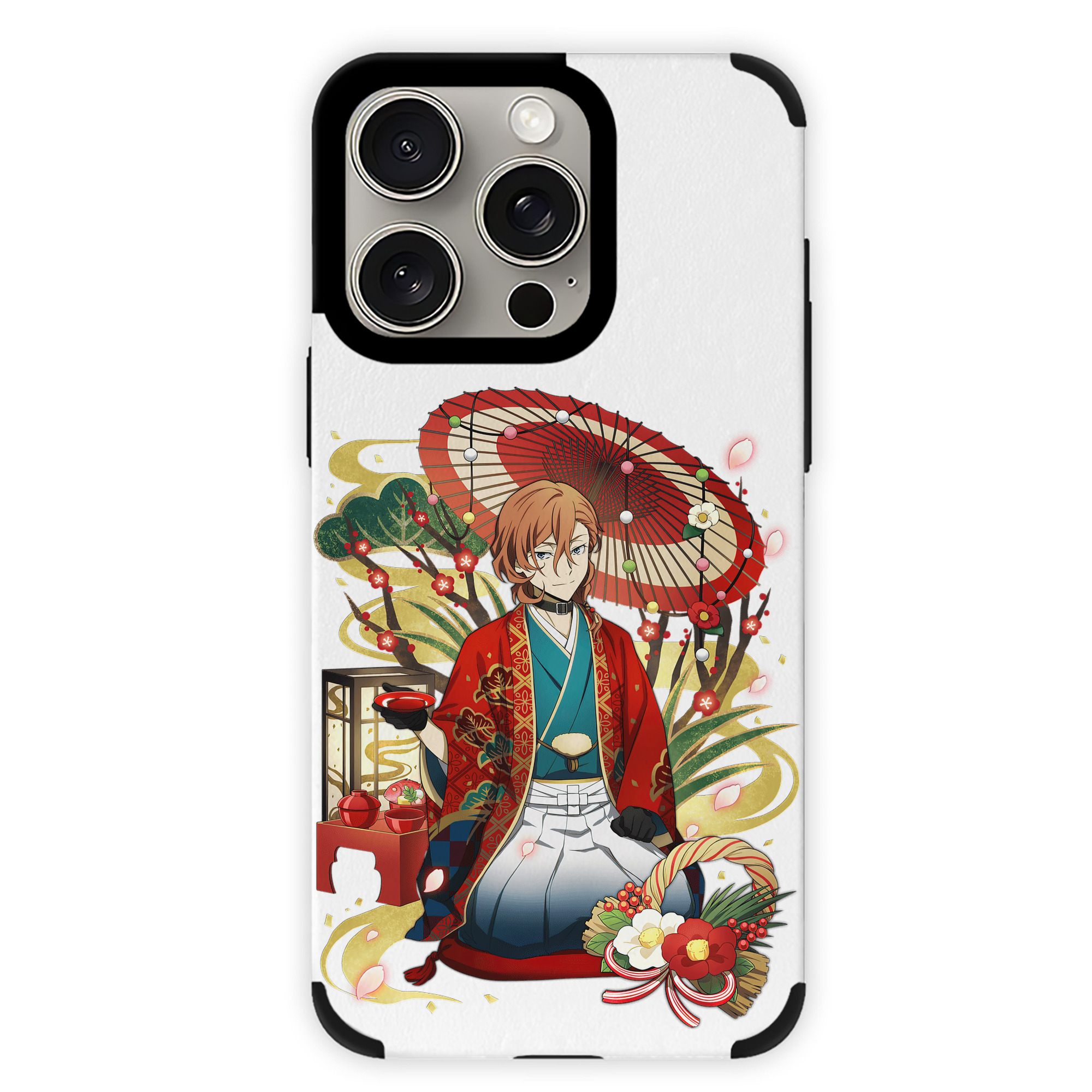 （画像用） 文豪ストレイドッグス Bungo Stray Dogs 【iPhone15ProMax対応】 PUレザー スマホケース 耐衝撃＆黄変防止