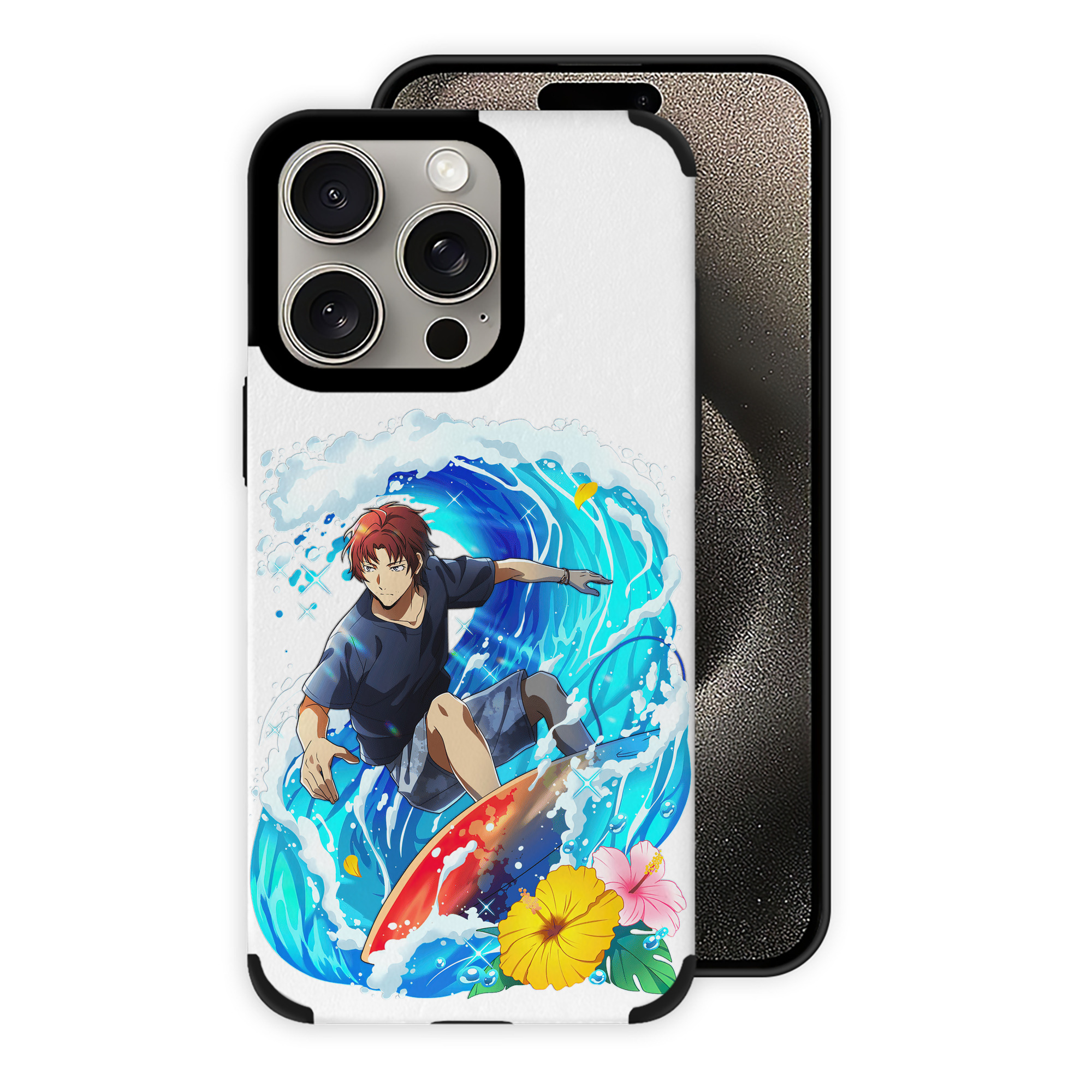 （画像用） 文豪ストレイドッグス Bungo Stray Dogs 【iPhone15ProMax対応】 PUレザー スマホケース 耐衝撃＆黄変防止