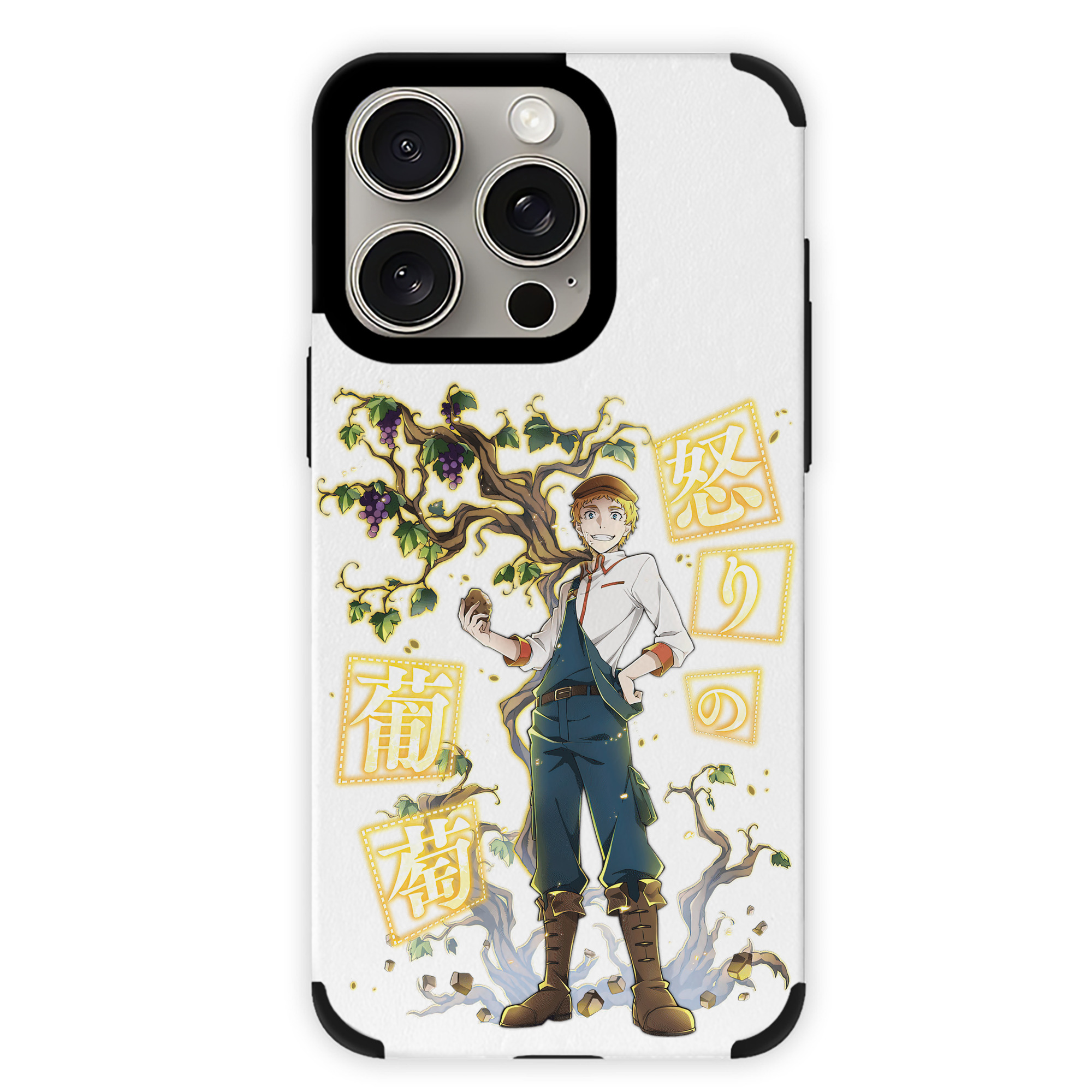 （画像用） 文豪ストレイドッグス Bungo Stray Dogs 【iPhone15ProMax対応】 PUレザー スマホケース 耐衝撃＆黄変防止
