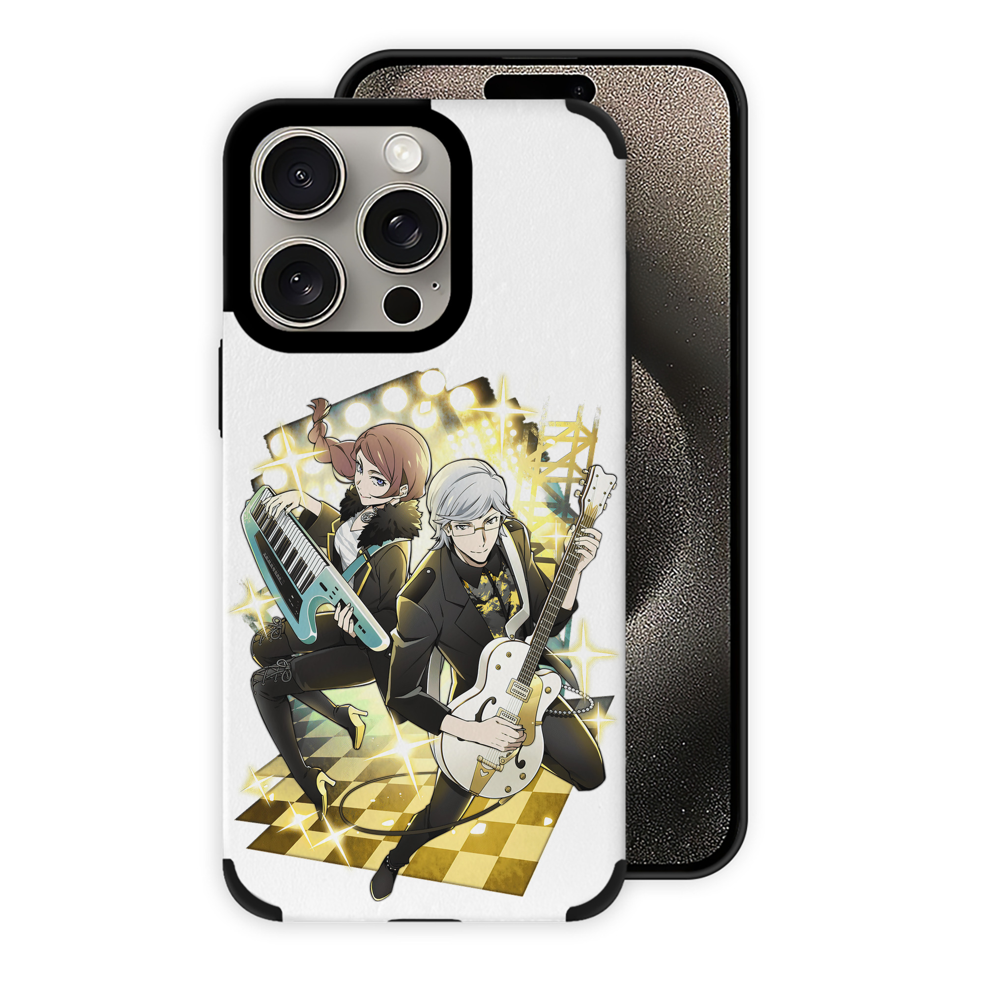（画像用） 文豪ストレイドッグス Bungo Stray Dogs 【iPhone15ProMax対応】 PUレザー スマホケース 耐衝撃＆黄変防止