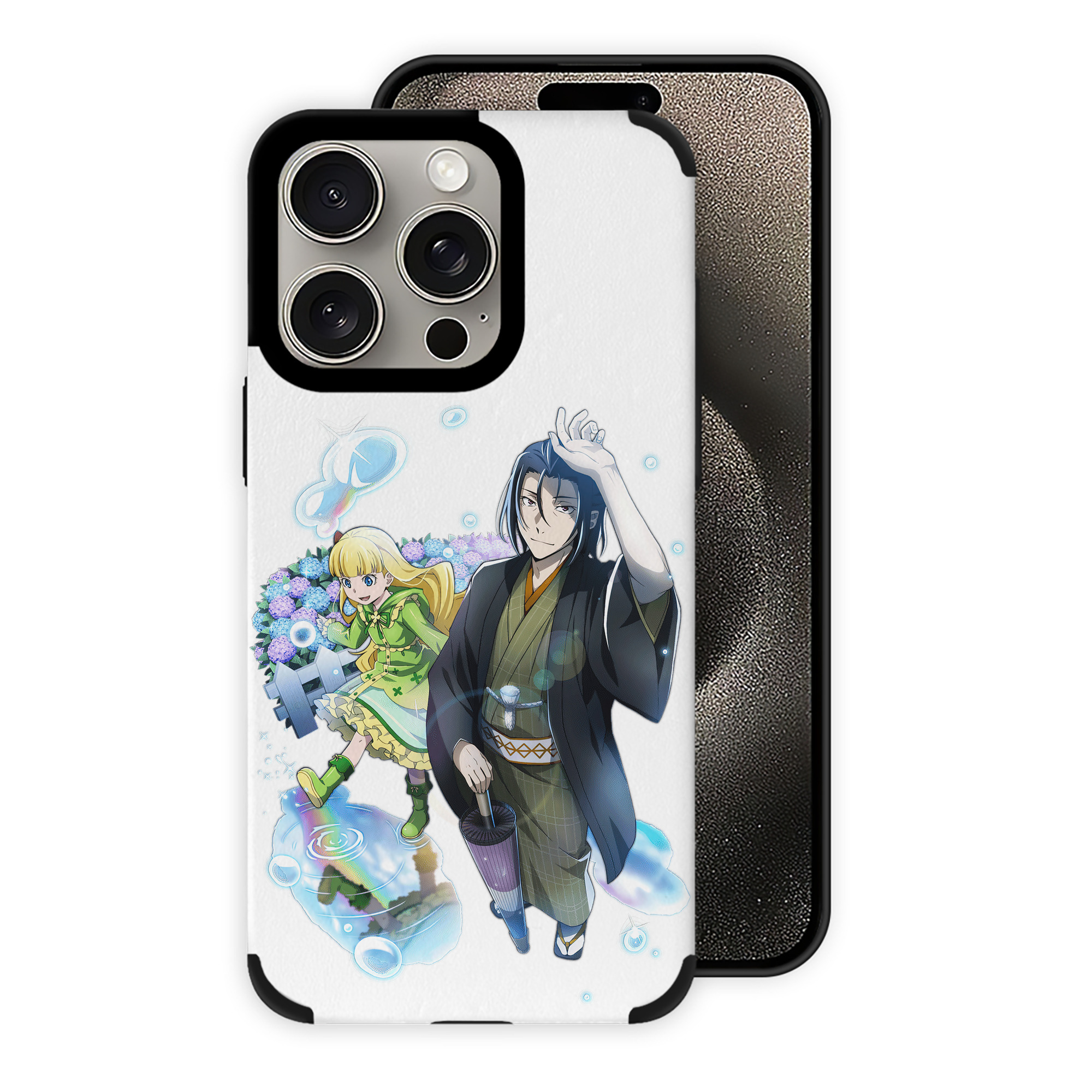 （画像用） 文豪ストレイドッグス Bungo Stray Dogs 【iPhone15ProMax対応】 PUレザー スマホケース 耐衝撃＆黄変防止