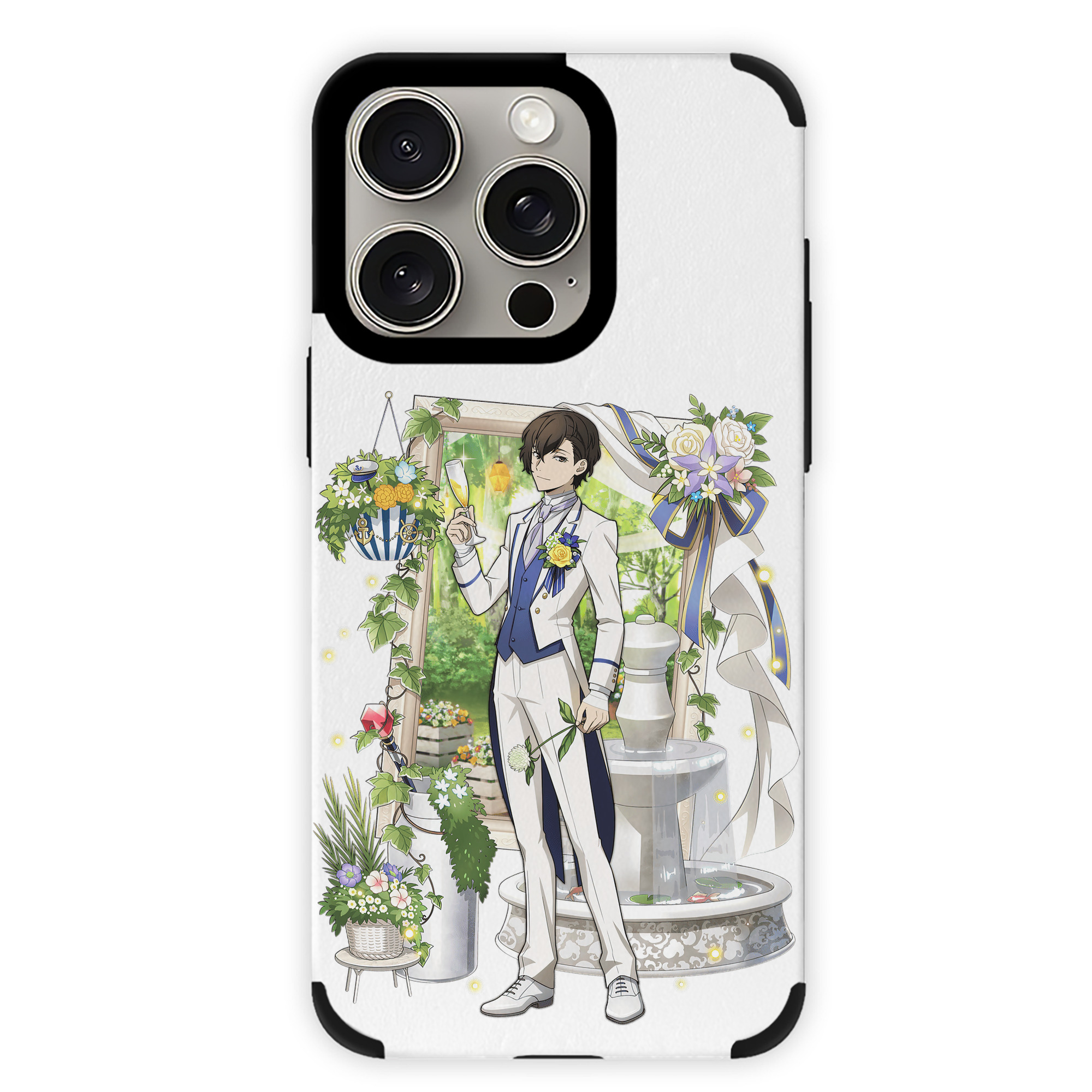 （画像用） 文豪ストレイドッグス Bungo Stray Dogs 【iPhone15ProMax対応】 PUレザー スマホケース 耐衝撃＆黄変防止