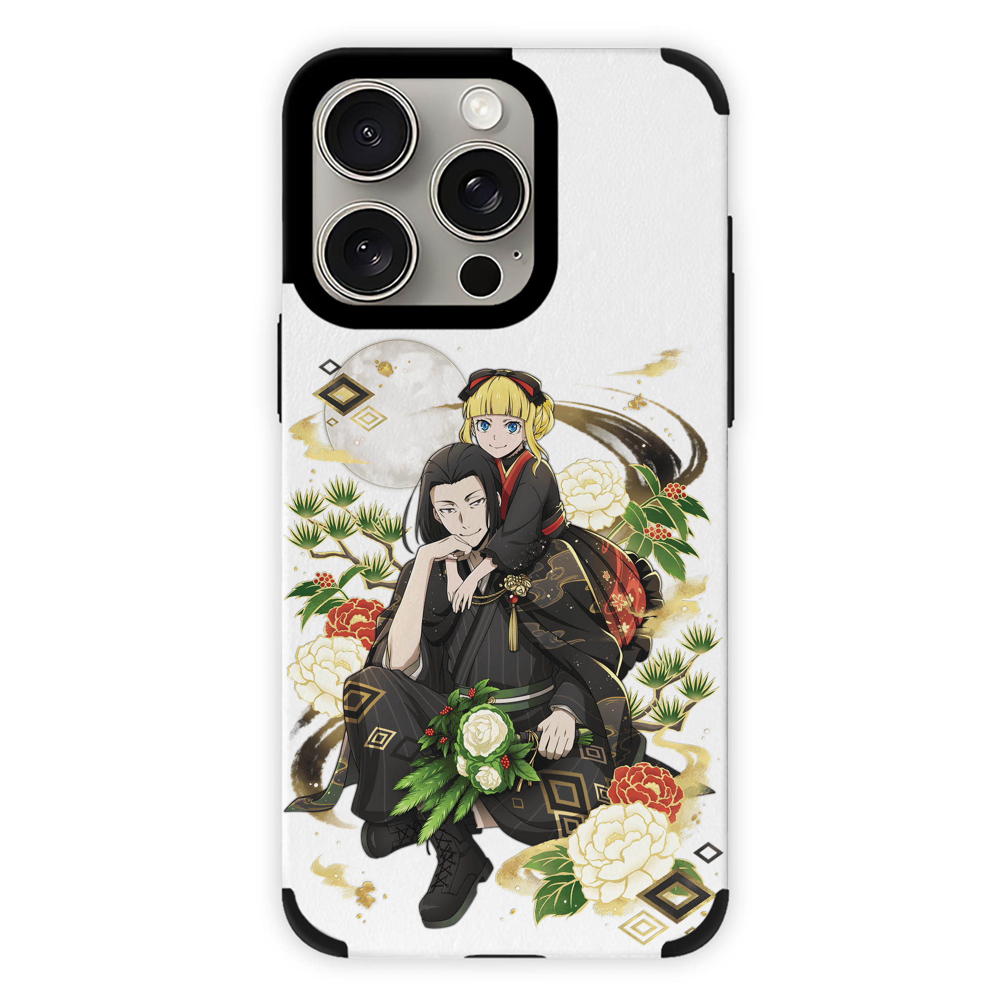 （画像用） 文豪ストレイドッグス Bungo Stray Dogs 【iPhone15ProMax対応】 PUレザー スマホケース 耐衝撃＆黄変防止