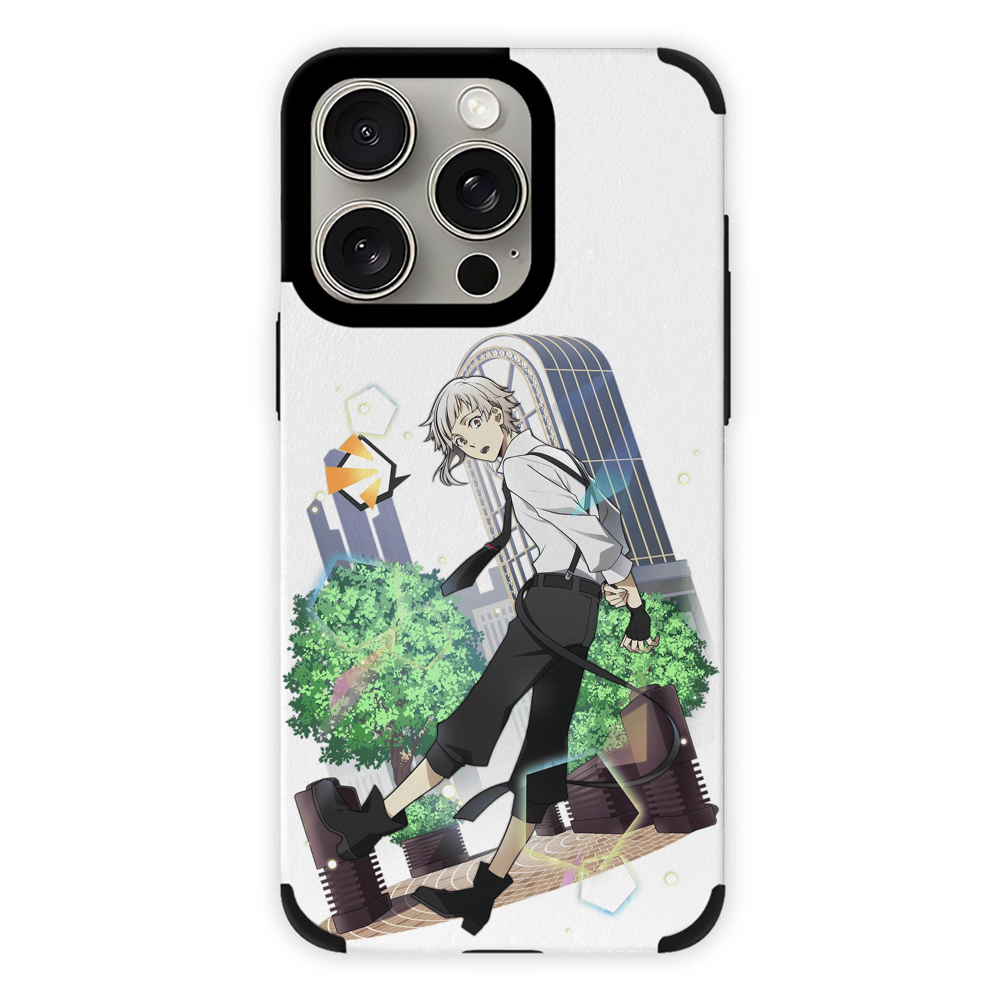 （画像用） 文豪ストレイドッグス Bungo Stray Dogs 【iPhone15ProMax対応】 PUレザー スマホケース 耐衝撃＆黄変防止