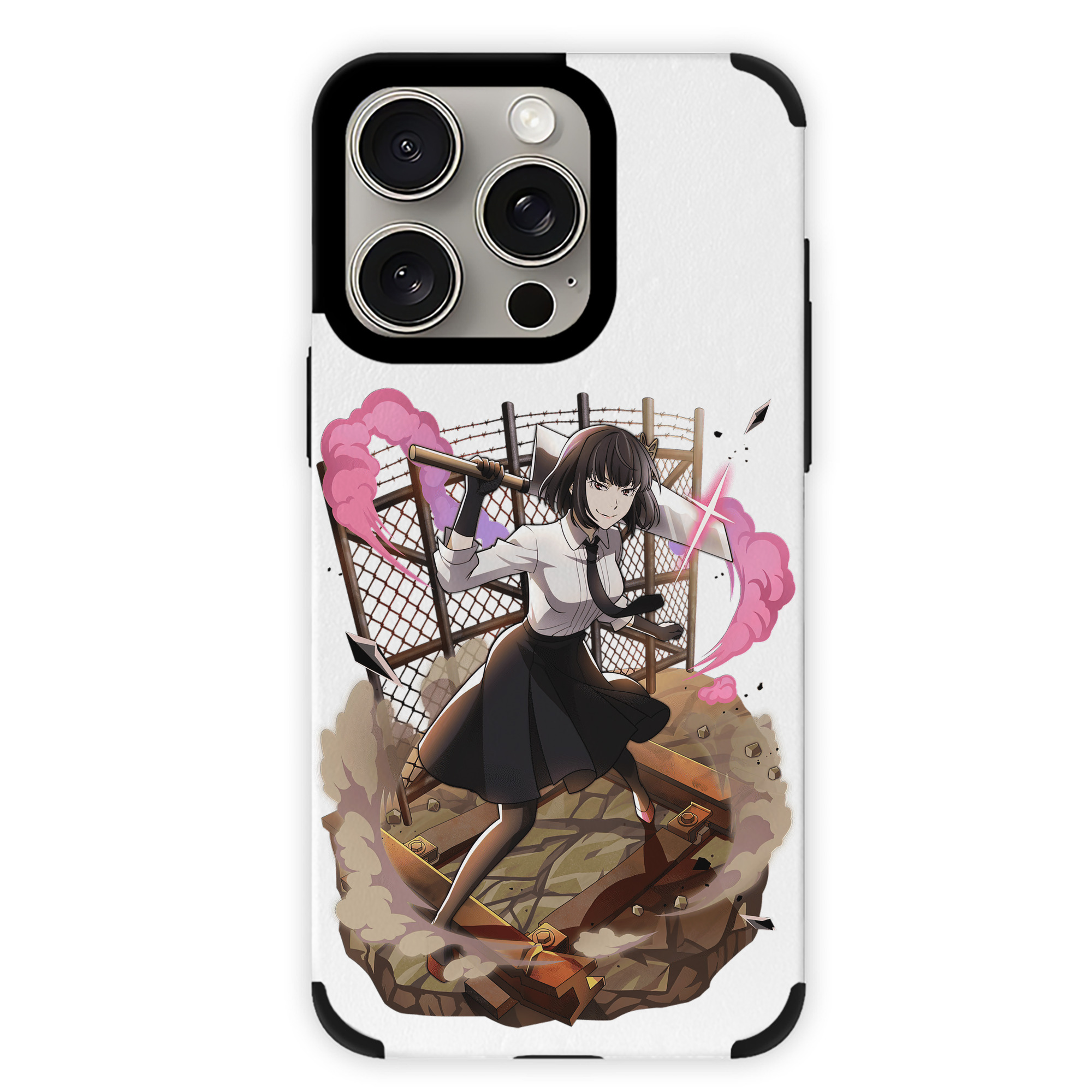 （画像用） 文豪ストレイドッグス Bungo Stray Dogs 【iPhone15ProMax対応】 PUレザー スマホケース 耐衝撃＆黄変防止