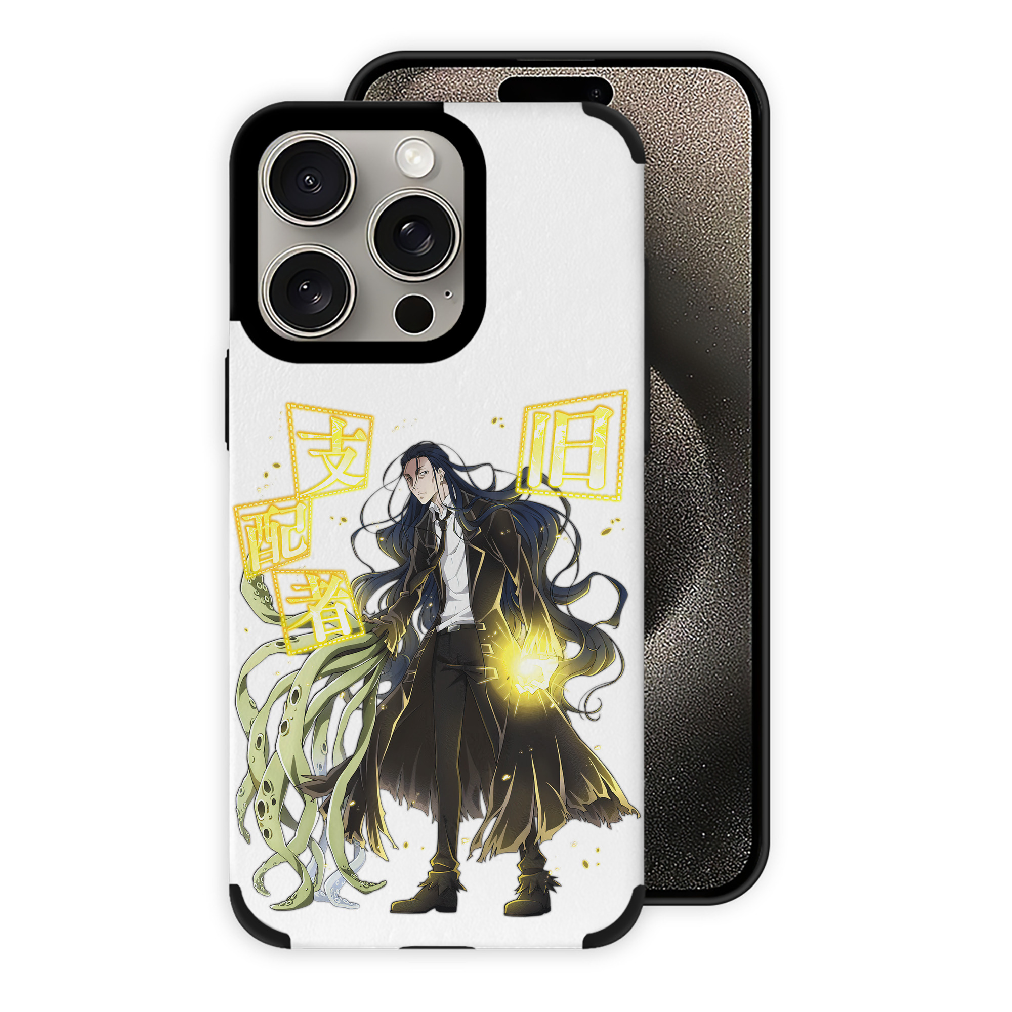 （画像用） 文豪ストレイドッグス Bungo Stray Dogs 【iPhone15ProMax対応】 PUレザー スマホケース 耐衝撃＆黄変防止