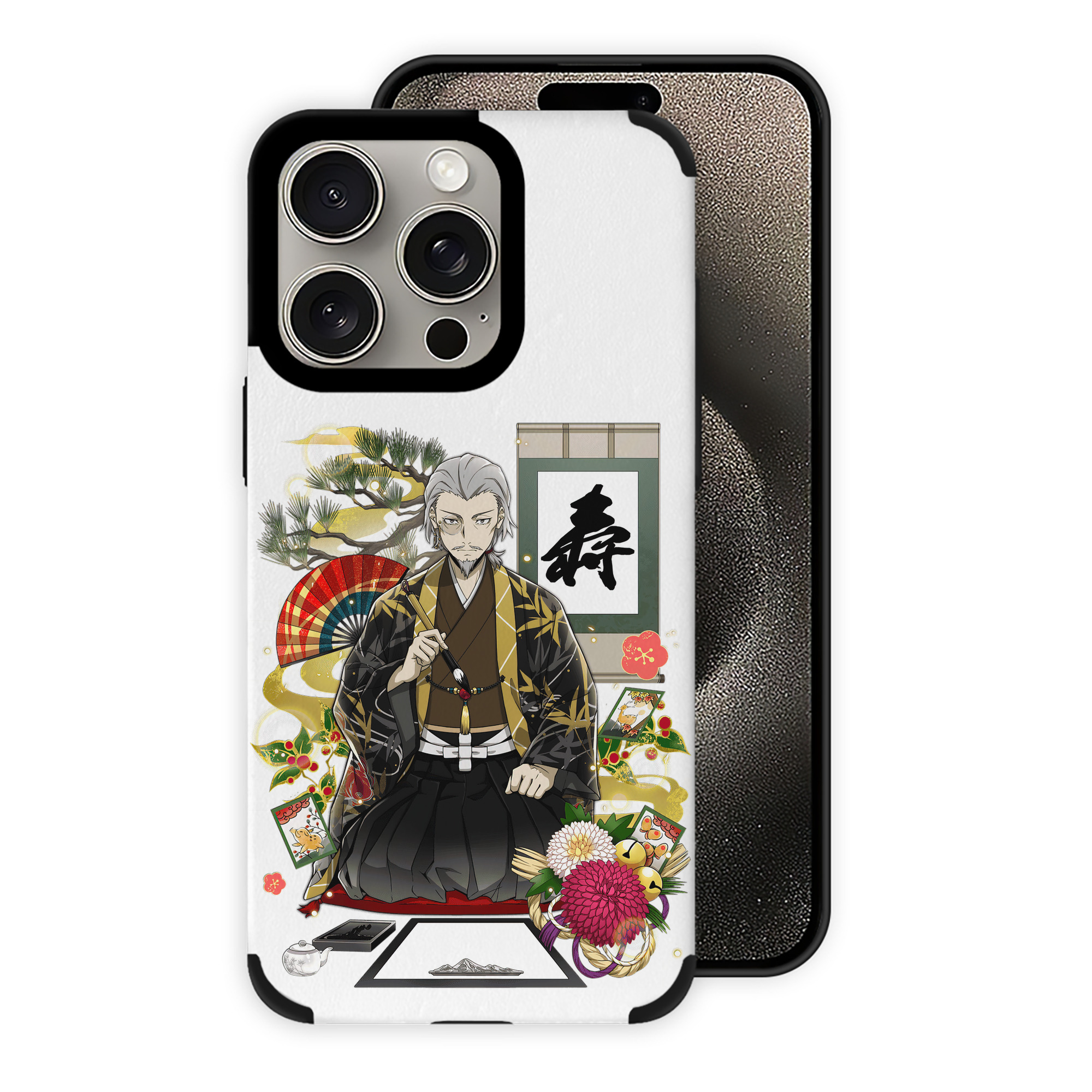 （画像用） 文豪ストレイドッグス Bungo Stray Dogs 【iPhone15ProMax対応】 PUレザー スマホケース 耐衝撃＆黄変防止