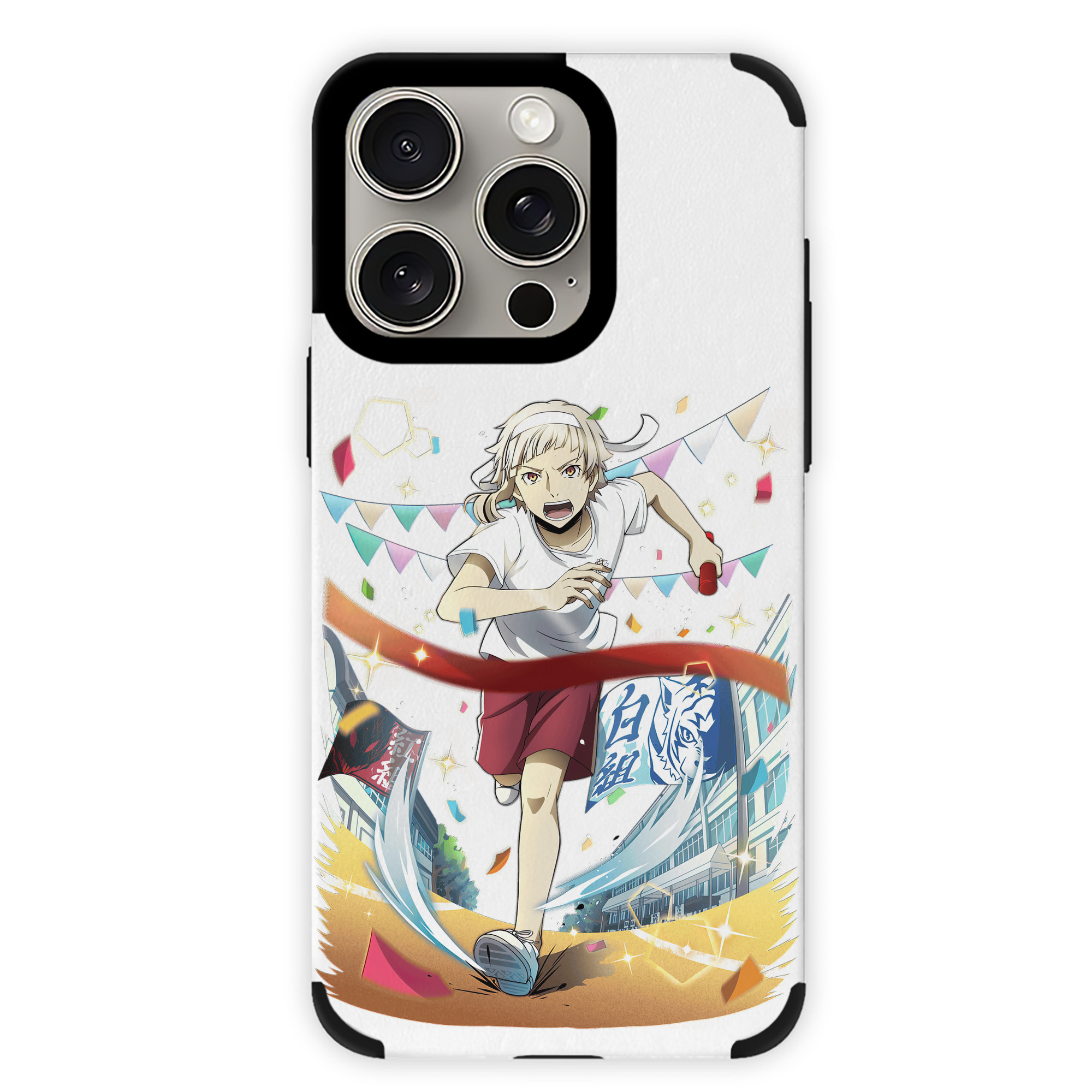 （画像用） 文豪ストレイドッグス Bungo Stray Dogs 【iPhone15ProMax対応】 PUレザー スマホケース 耐衝撃＆黄変防止