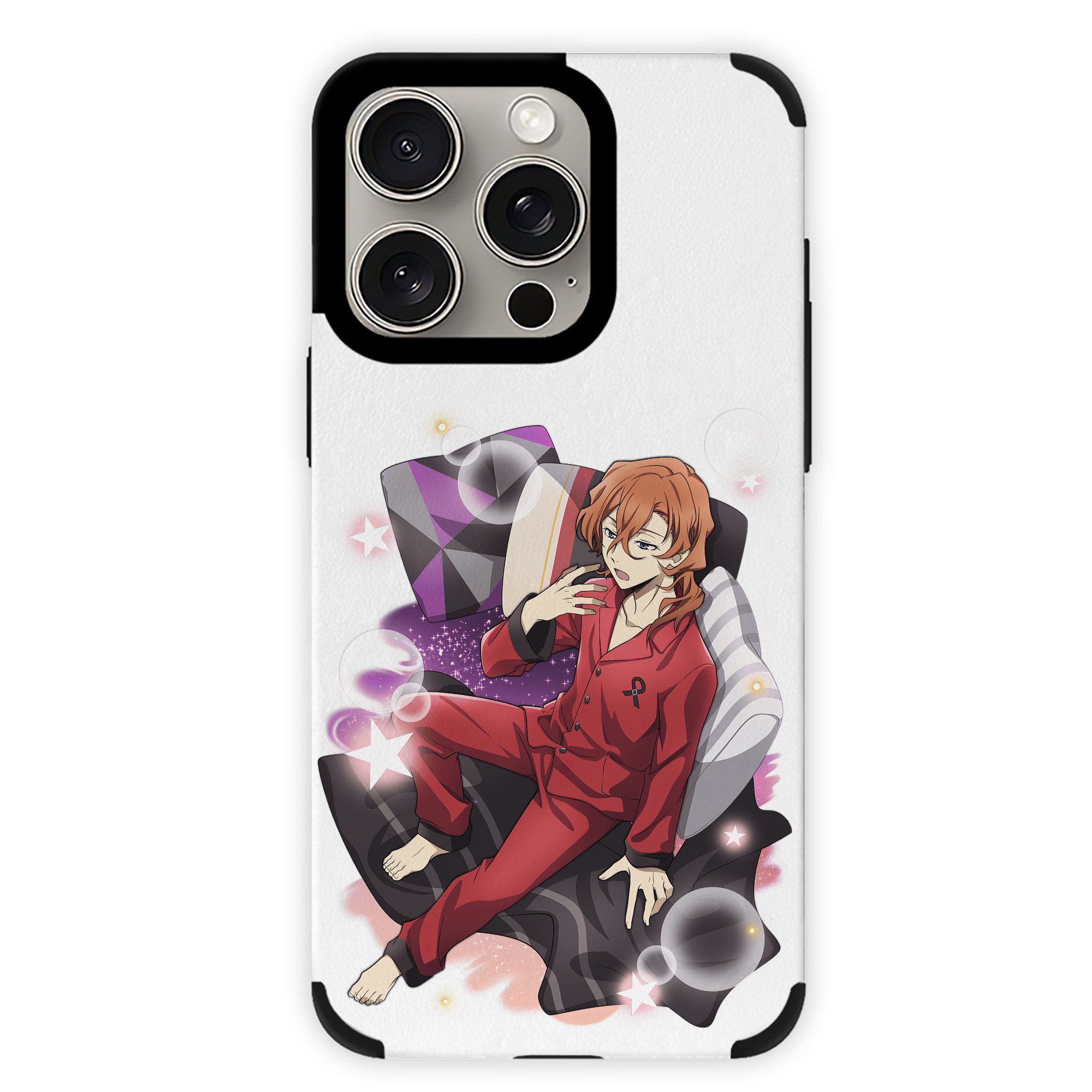 （画像用） 文豪ストレイドッグス Bungo Stray Dogs 【iPhone15ProMax対応】 PUレザー スマホケース 耐衝撃＆黄変防止