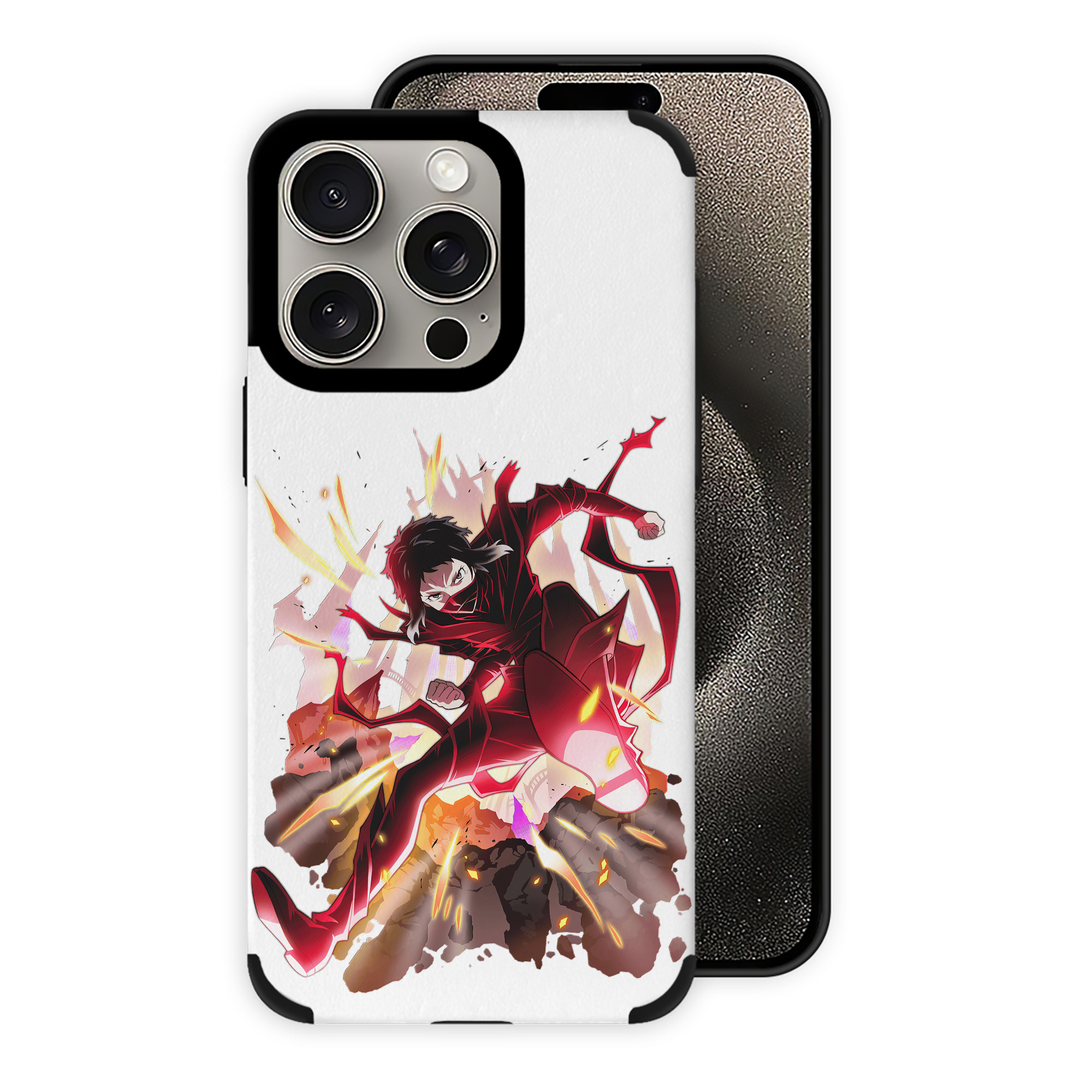 （画像用） 文豪ストレイドッグス Bungo Stray Dogs 【iPhone15ProMax対応】 PUレザー スマホケース 耐衝撃＆黄変防止