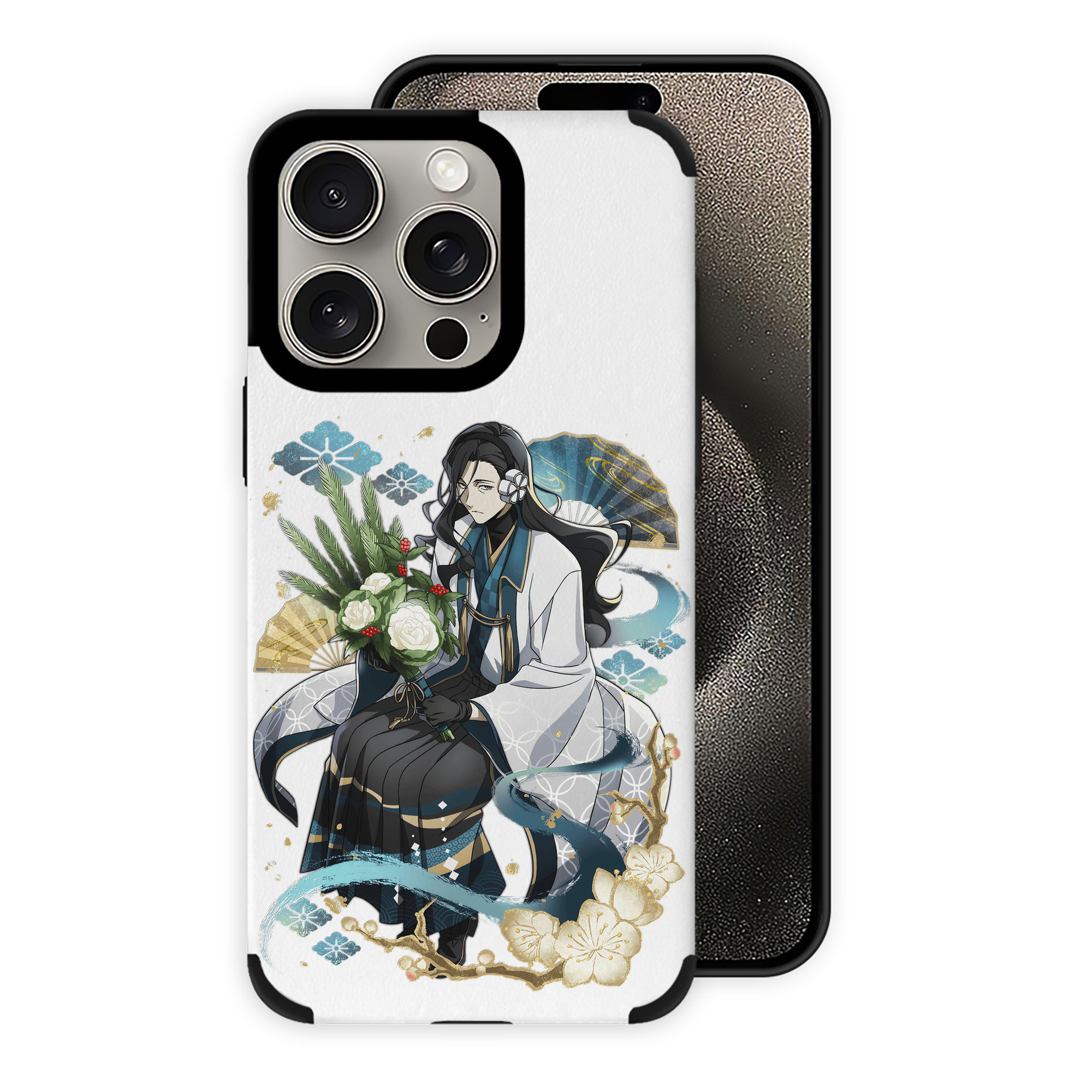 （画像用） 文豪ストレイドッグス Bungo Stray Dogs 【iPhone15ProMax対応】 PUレザー スマホケース 耐衝撃＆黄変防止