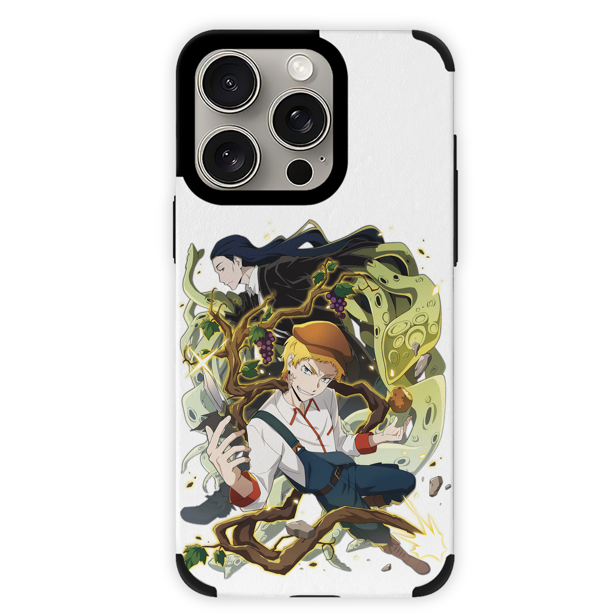 （画像用） 文豪ストレイドッグス Bungo Stray Dogs 【iPhone15ProMax対応】 PUレザー スマホケース 耐衝撃＆黄変防止