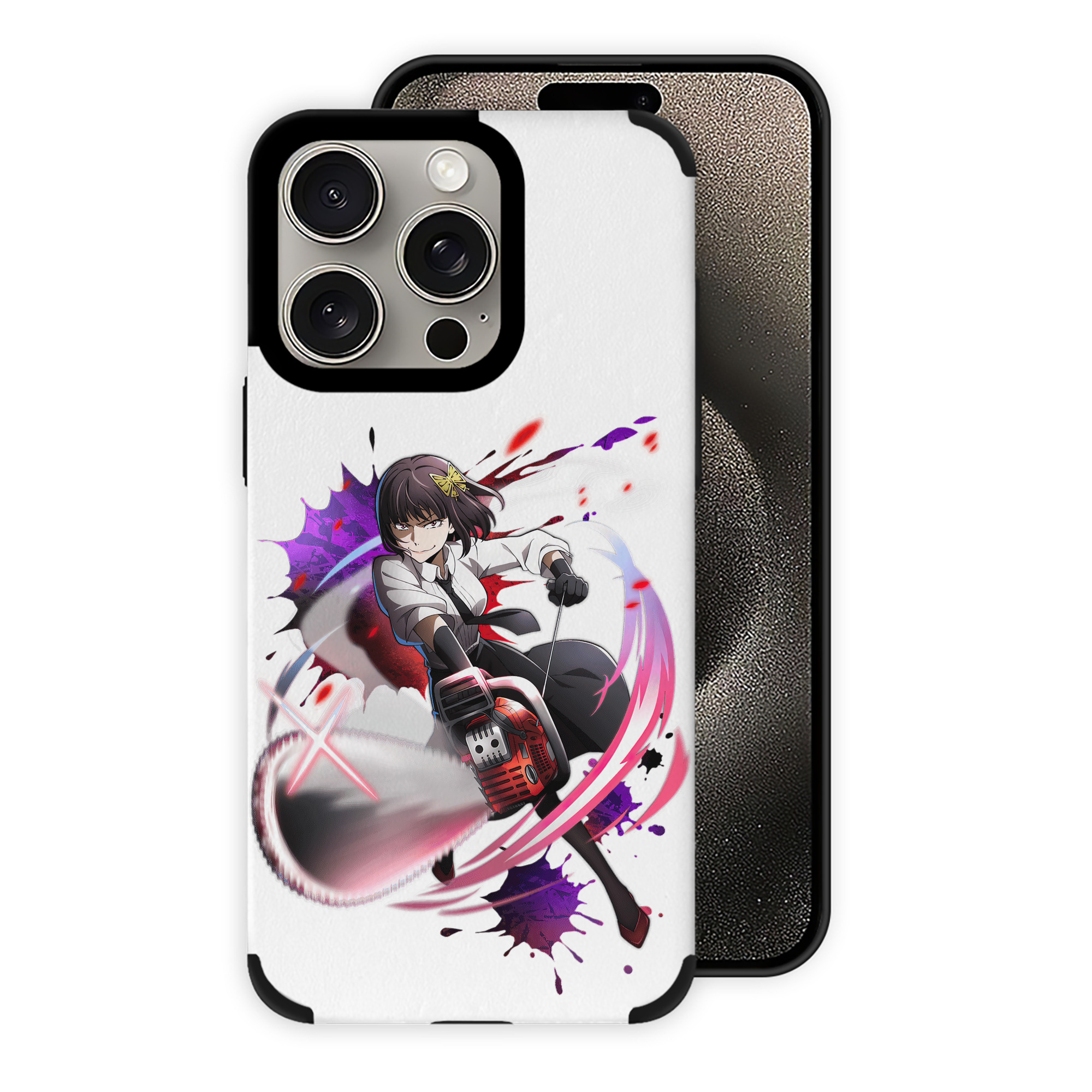（画像用） 文豪ストレイドッグス Bungo Stray Dogs 【iPhone15ProMax対応】 PUレザー スマホケース 耐衝撃＆黄変防止