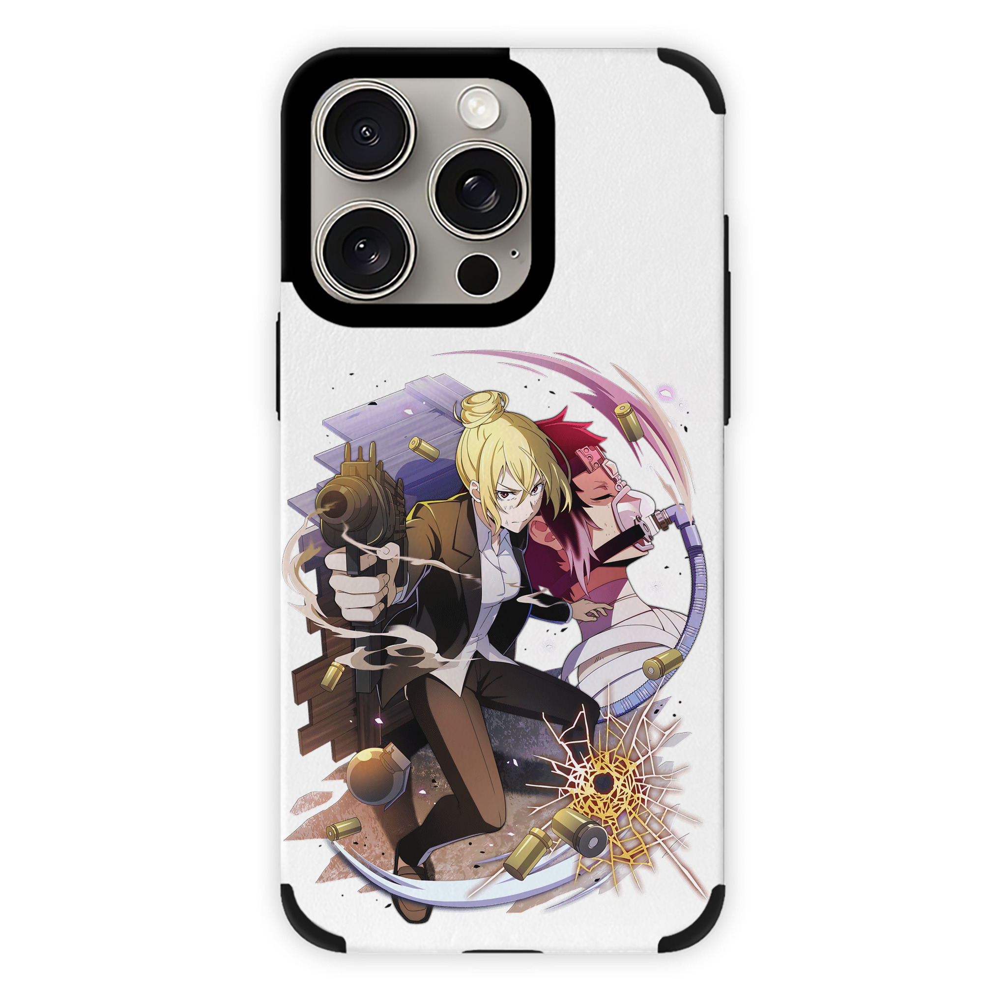 （画像用） 文豪ストレイドッグス Bungo Stray Dogs 【iPhone15ProMax対応】 PUレザー スマホケース 耐衝撃＆黄変防止