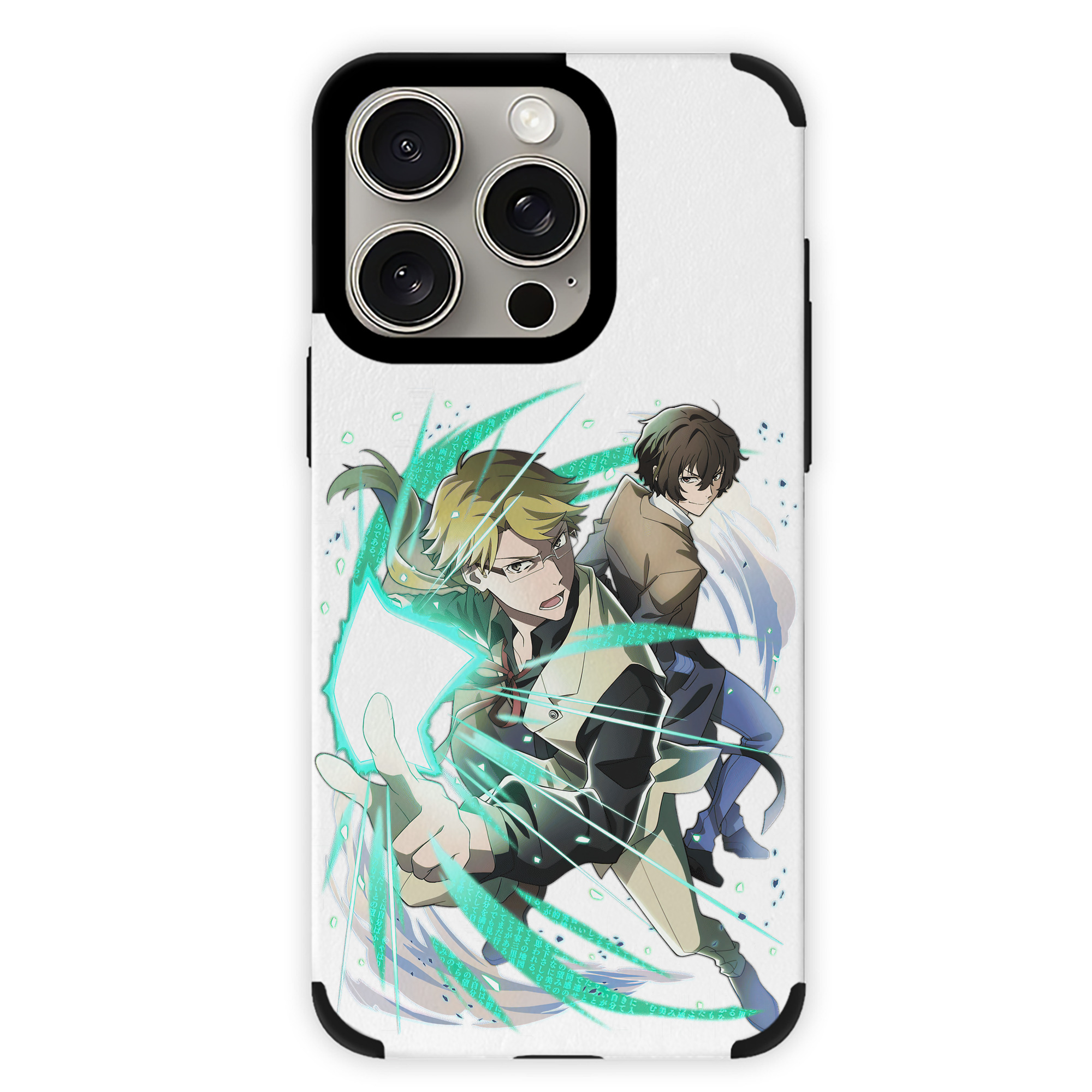 （画像用） 文豪ストレイドッグス Bungo Stray Dogs 【iPhone15ProMax対応】 PUレザー スマホケース 耐衝撃＆黄変防止