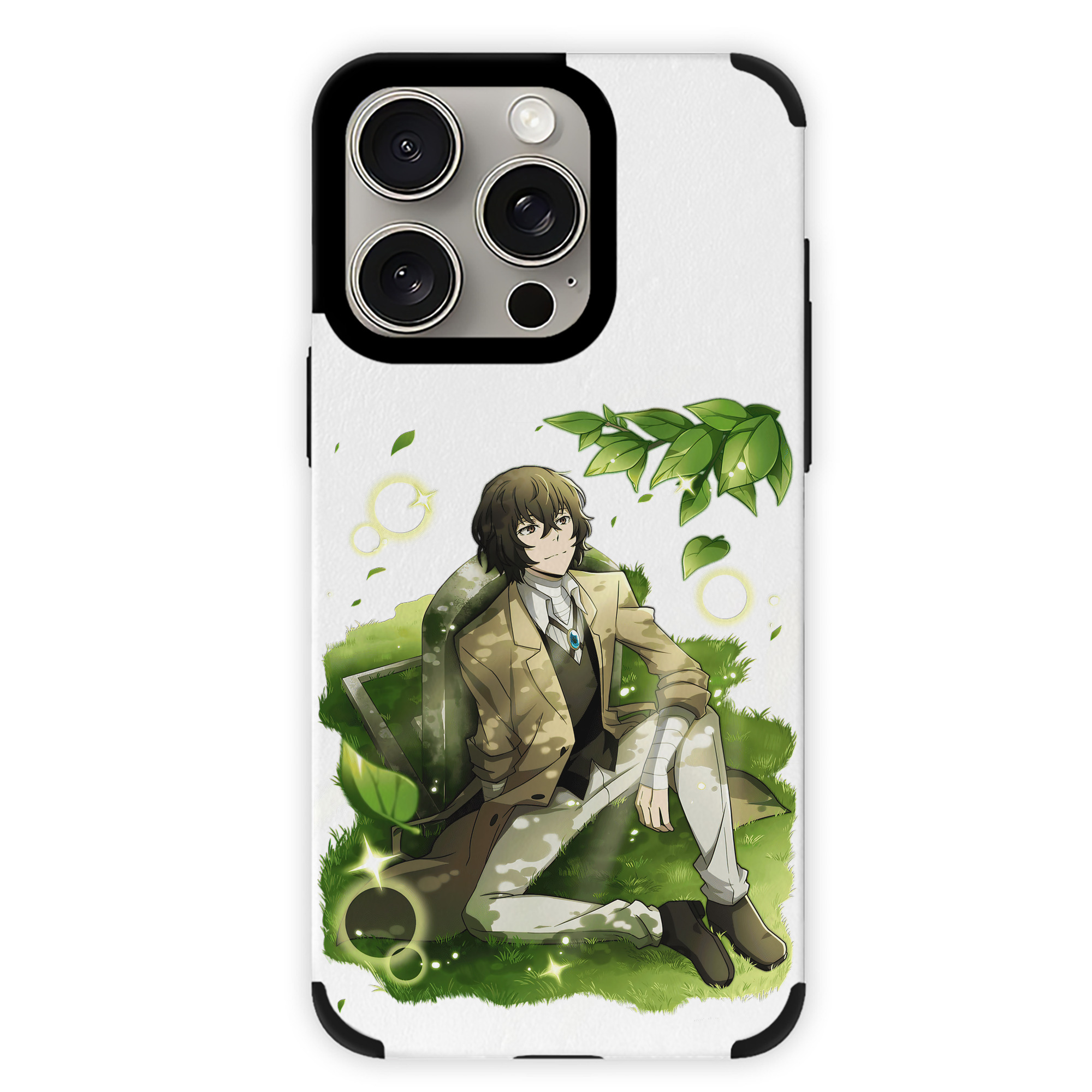 （画像用） 文豪ストレイドッグス Bungo Stray Dogs 【iPhone15ProMax対応】 PUレザー スマホケース 耐衝撃＆黄変防止
