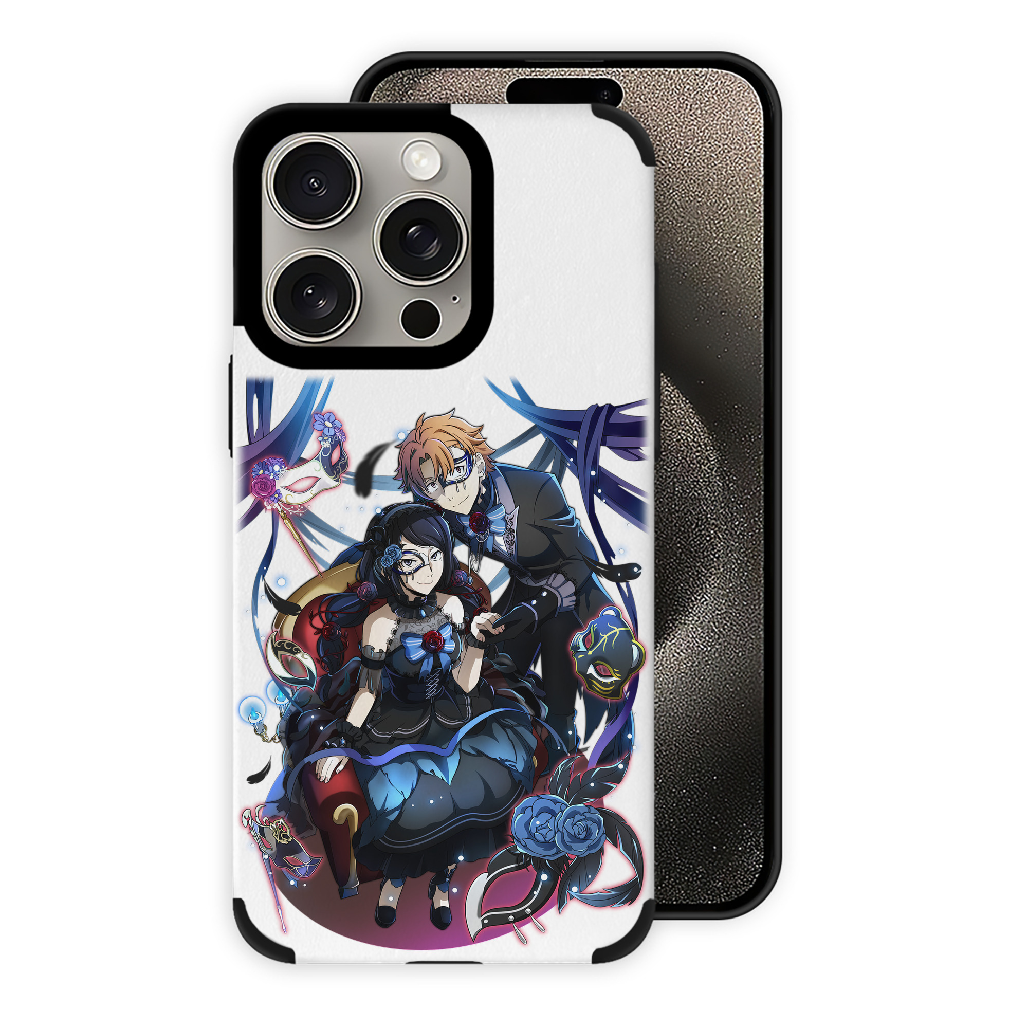 （画像用） 文豪ストレイドッグス Bungo Stray Dogs 【iPhone15ProMax対応】 PUレザー スマホケース 耐衝撃＆黄変防止