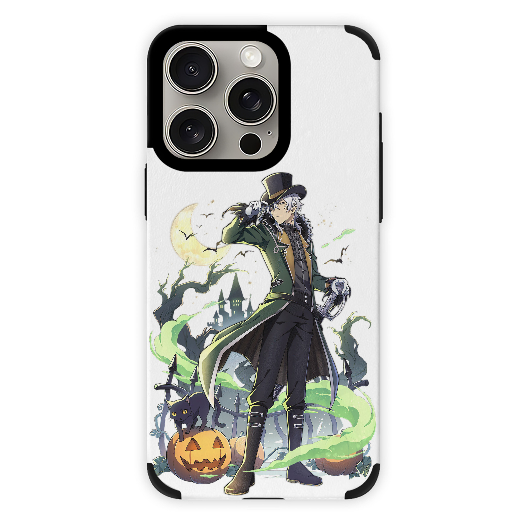 （画像用） 文豪ストレイドッグス Bungo Stray Dogs 【iPhone15ProMax対応】 PUレザー スマホケース 耐衝撃＆黄変防止