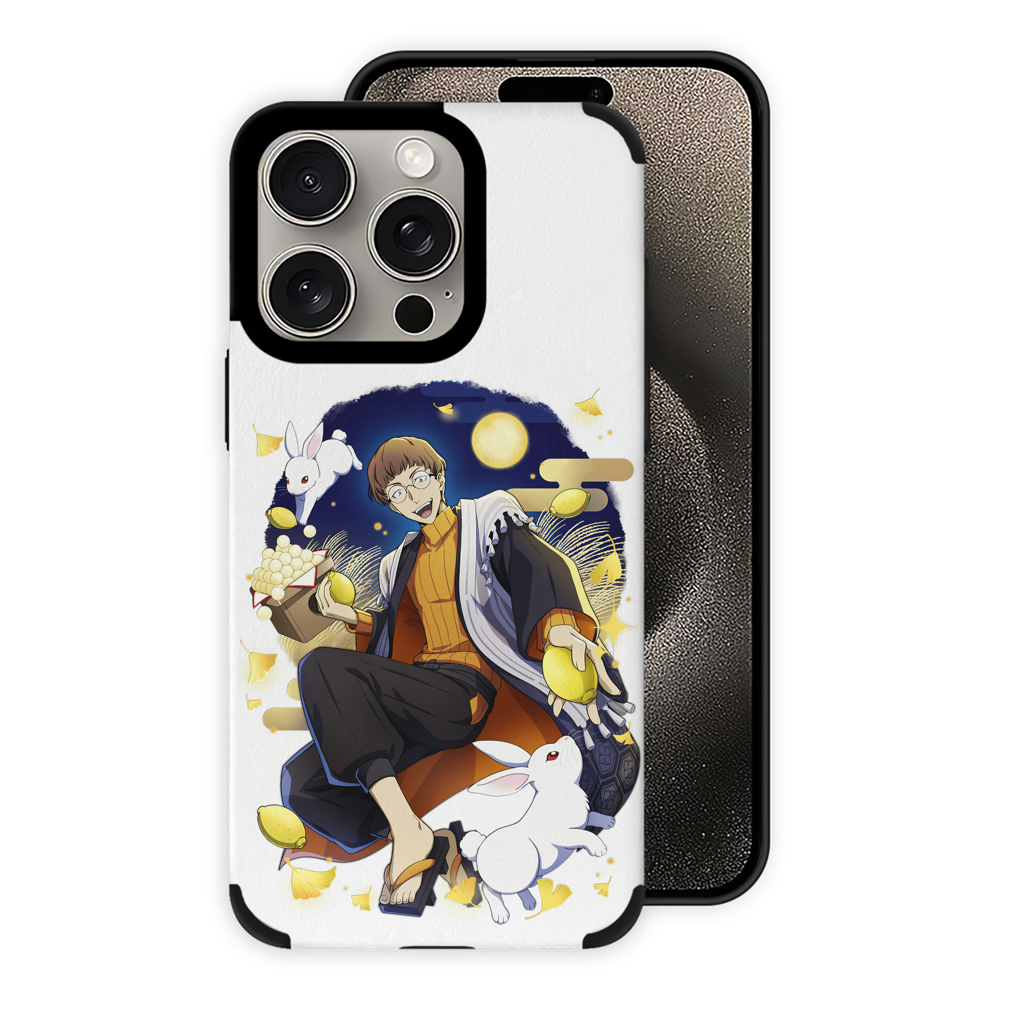 文豪ストレイドッグス Bungo Stray Dogs 【iPhone15ProMax対応】 PUレザー スマホケース 耐衝撃＆黄変防止