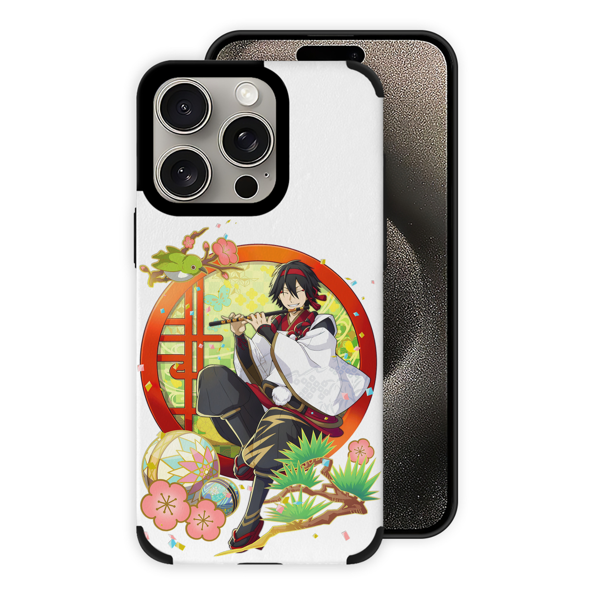 （画像用） 文豪ストレイドッグス Bungo Stray Dogs 【iPhone15ProMax対応】 PUレザー スマホケース 耐衝撃＆黄変防止
