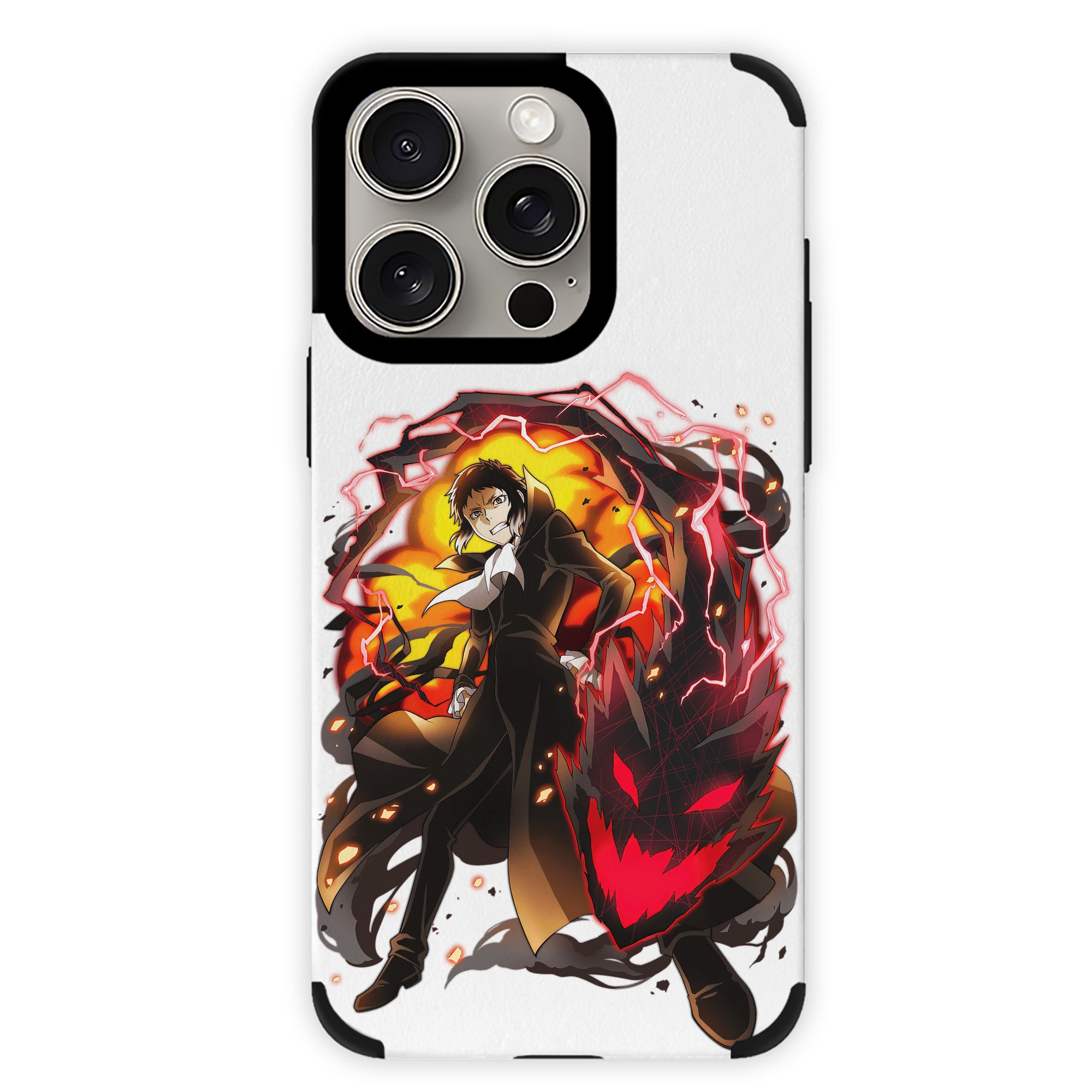 （画像用） 文豪ストレイドッグス Bungo Stray Dogs 【iPhone15ProMax対応】 PUレザー スマホケース 耐衝撃＆黄変防止