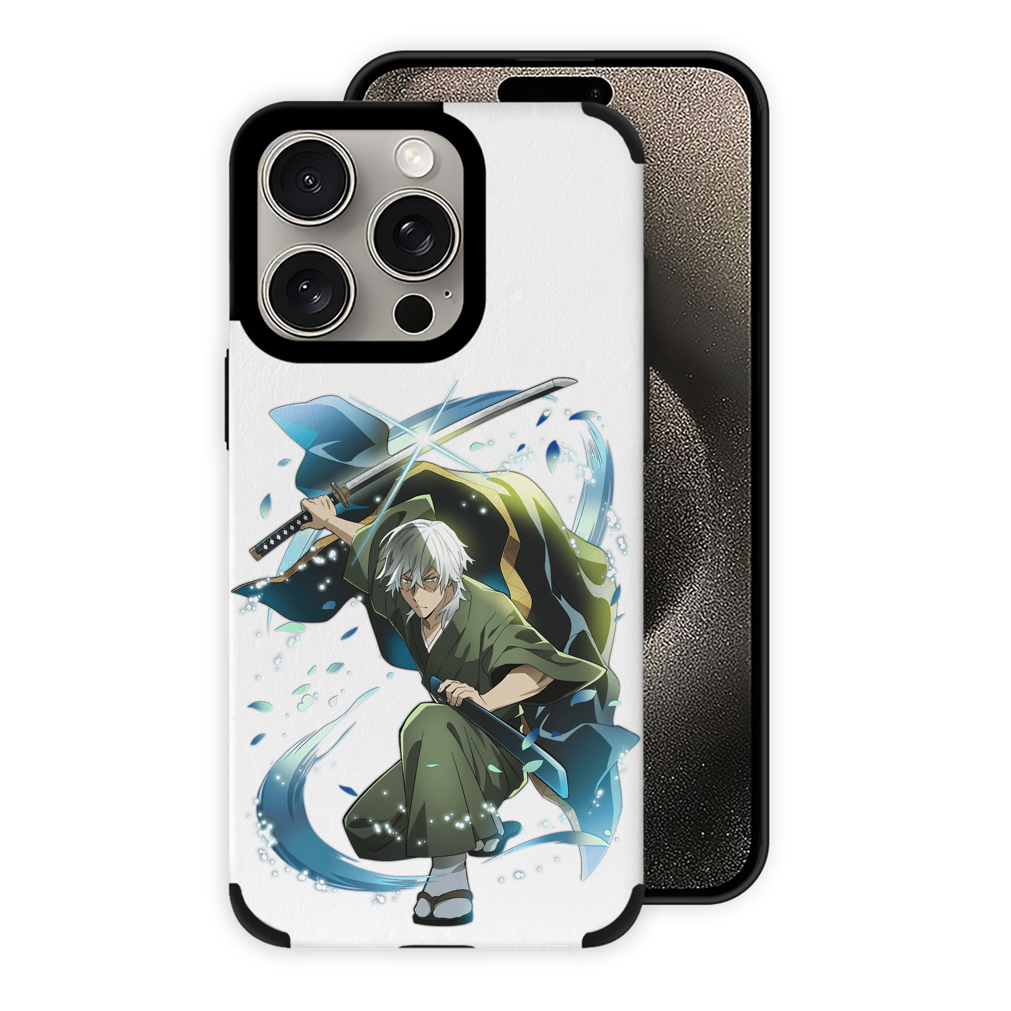 （画像用） 文豪ストレイドッグス Bungo Stray Dogs 【iPhone15ProMax対応】 PUレザー スマホケース 耐衝撃＆黄変防止