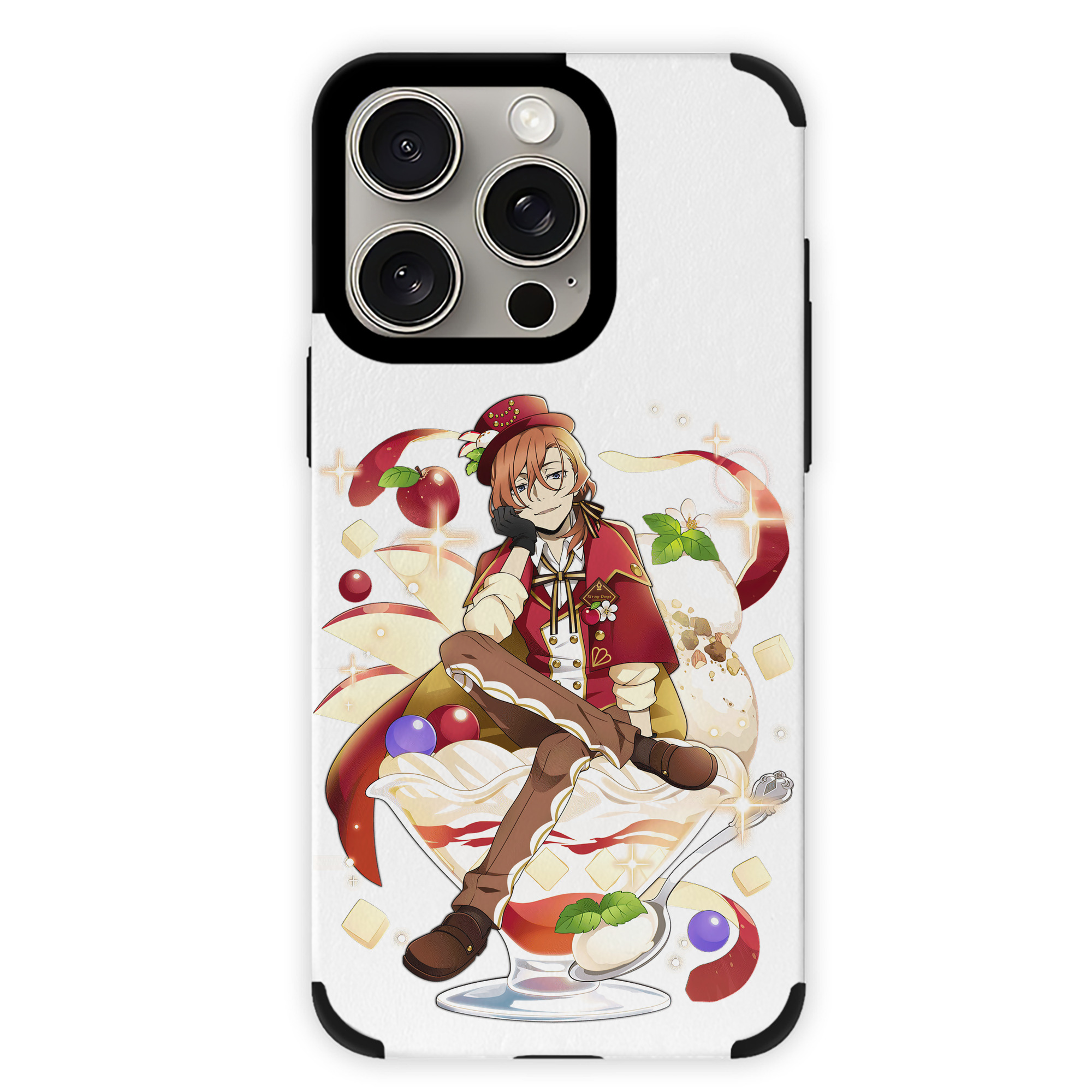 （画像用） 文豪ストレイドッグス Bungo Stray Dogs 【iPhone15ProMax対応】 PUレザー スマホケース 耐衝撃＆黄変防止