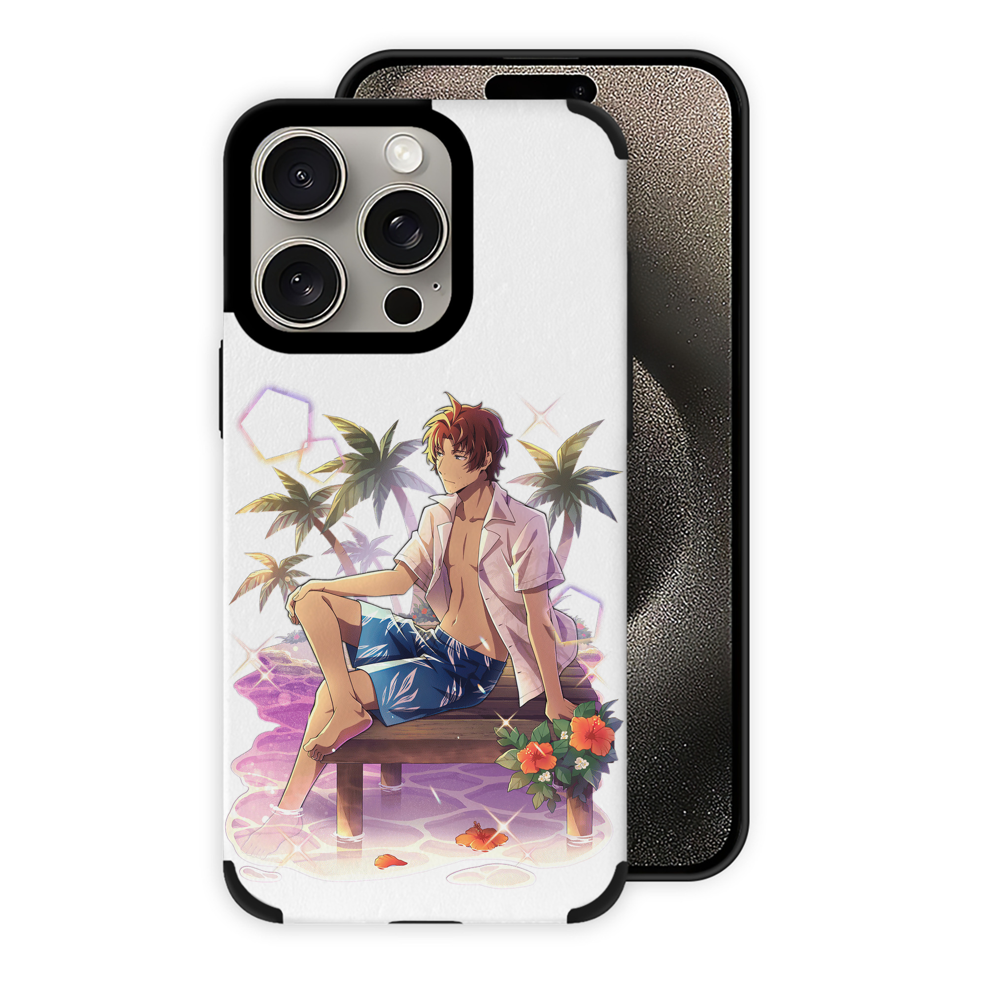 （画像用） 文豪ストレイドッグス Bungo Stray Dogs 【iPhone15ProMax対応】 PUレザー スマホケース 耐衝撃＆黄変防止