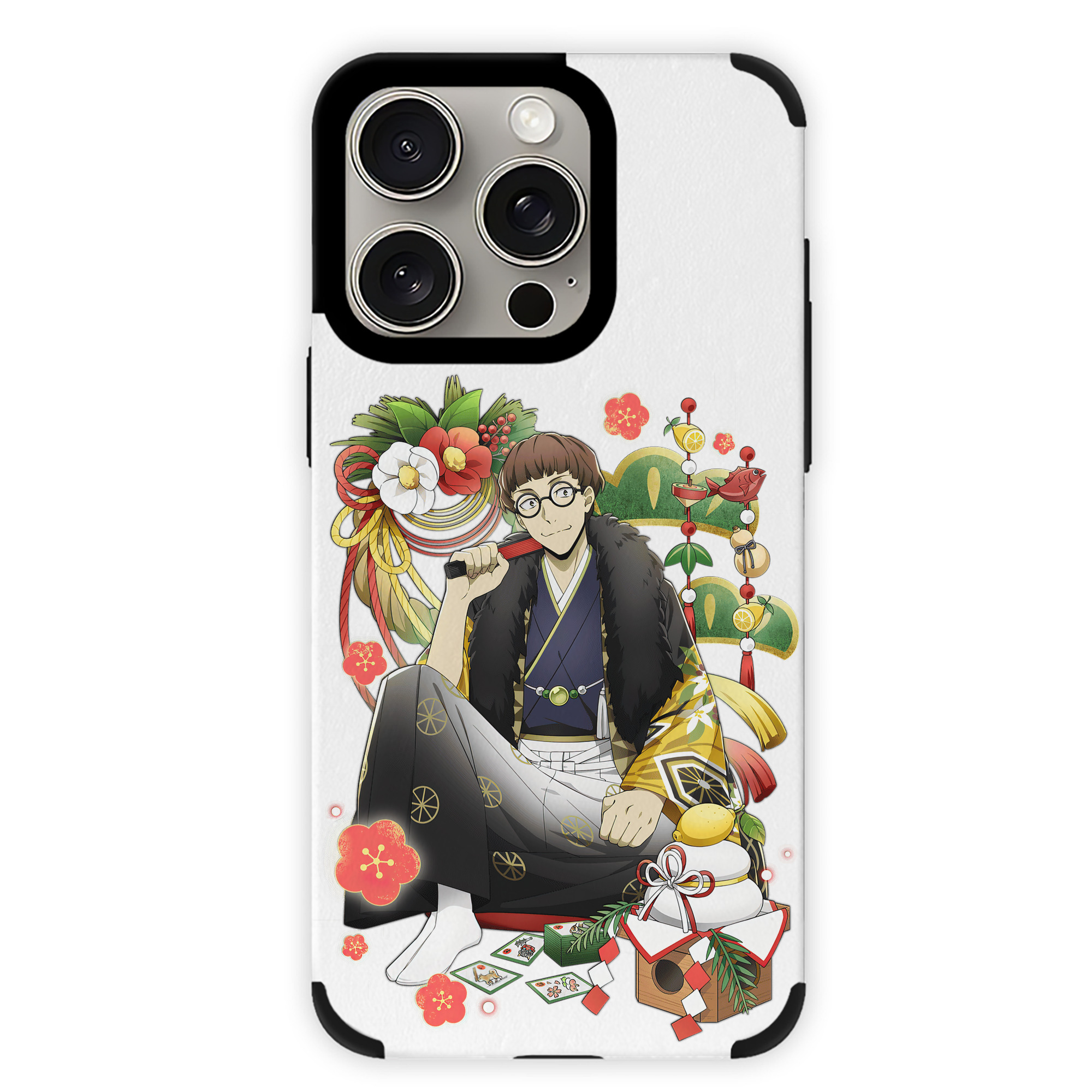 （画像用） 文豪ストレイドッグス Bungo Stray Dogs 【iPhone15ProMax対応】 PUレザー スマホケース 耐衝撃＆黄変防止