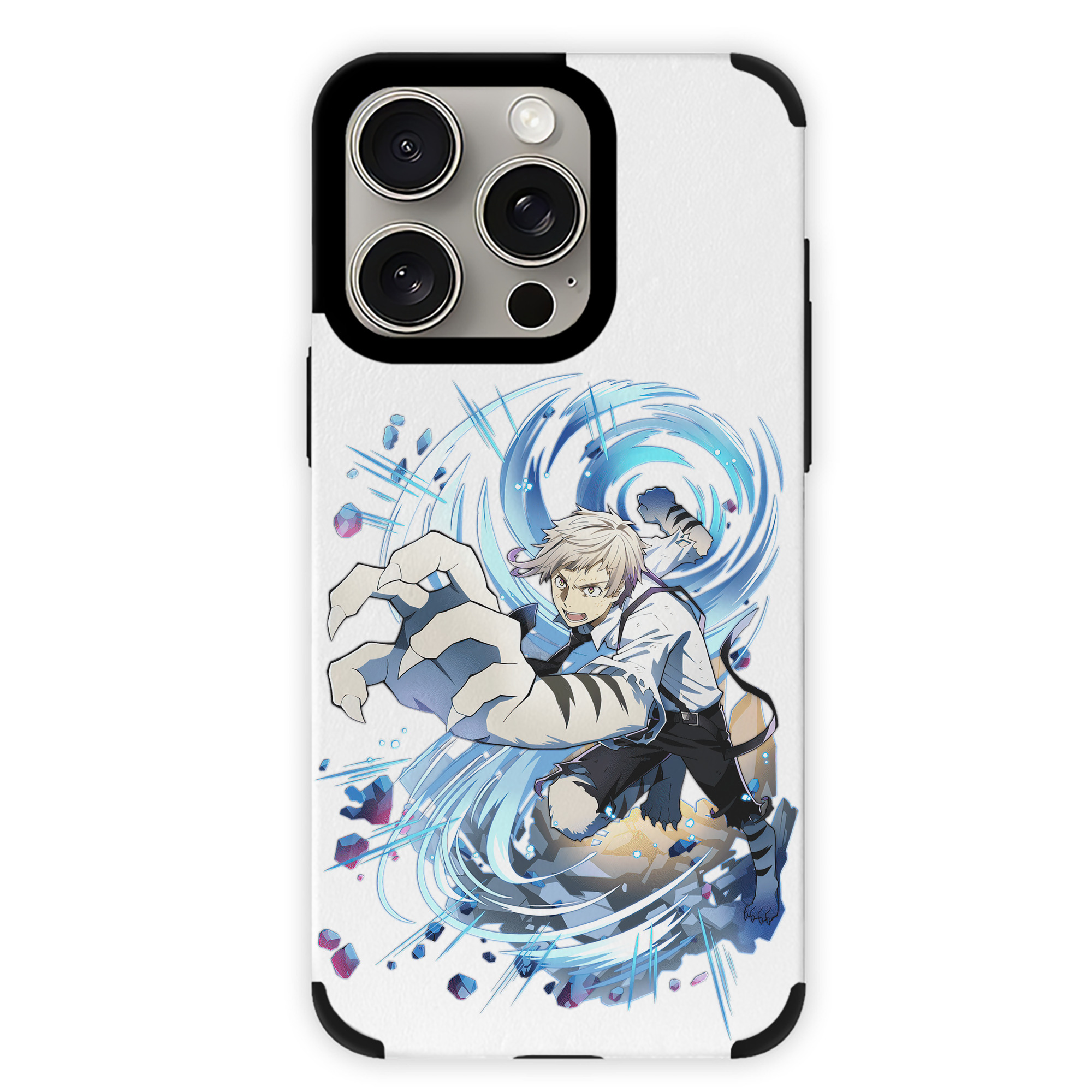 （画像用） 文豪ストレイドッグス Bungo Stray Dogs 【iPhone15ProMax対応】 PUレザー スマホケース 耐衝撃＆黄変防止