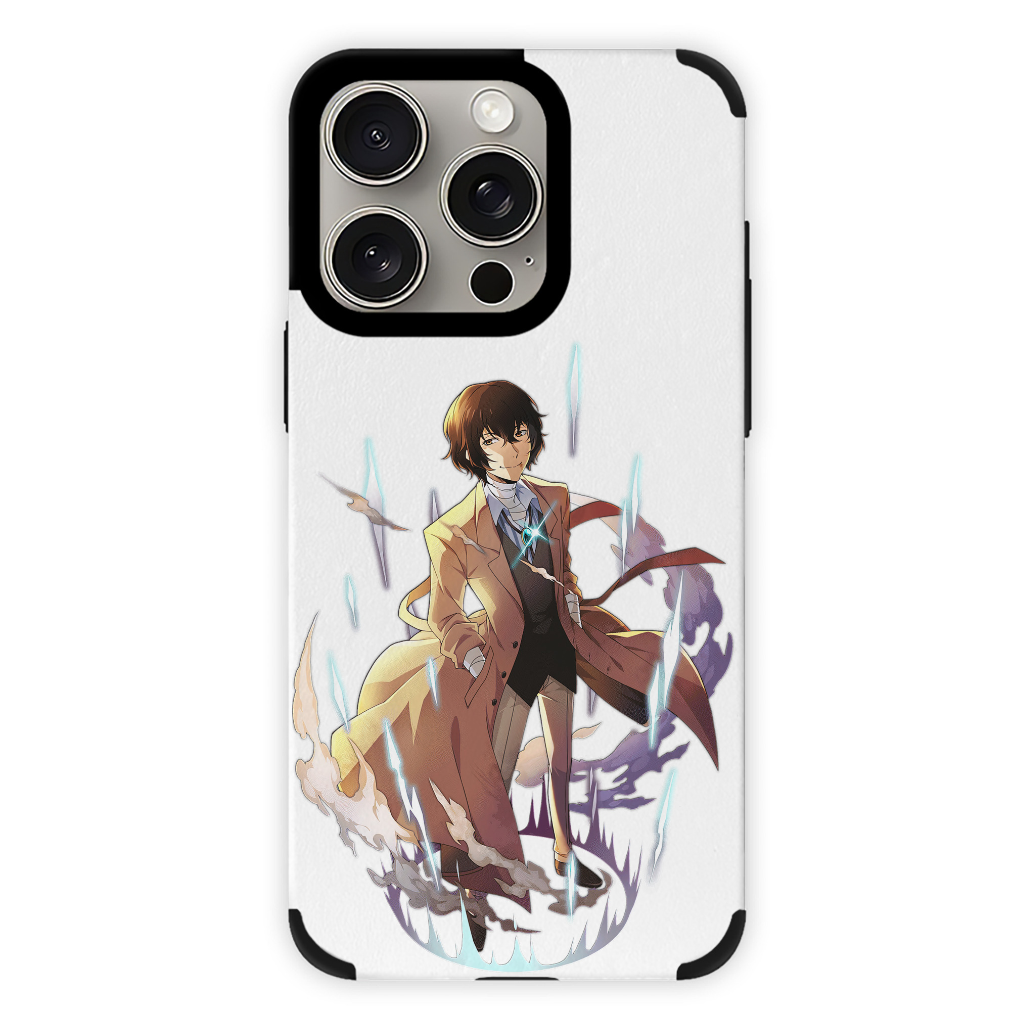 （画像用） 文豪ストレイドッグス Bungo Stray Dogs 【iPhone15ProMax対応】 PUレザー スマホケース 耐衝撃＆黄変防止