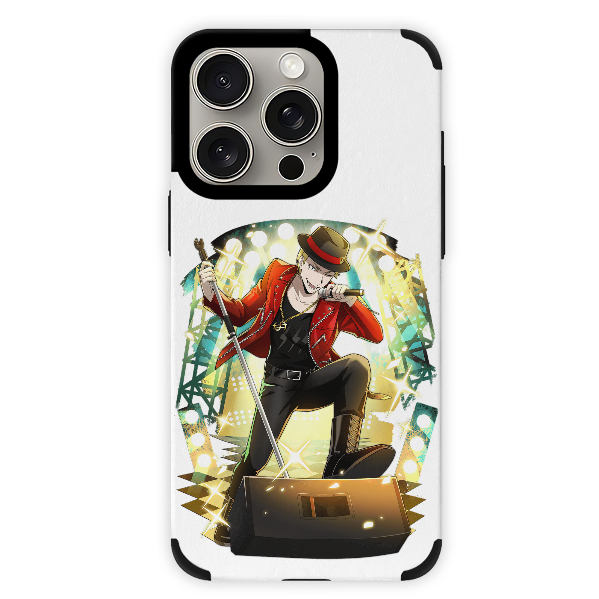 （画像用） 文豪ストレイドッグス Bungo Stray Dogs 【iPhone15ProMax対応】 PUレザー スマホケース 耐衝撃＆黄変防止