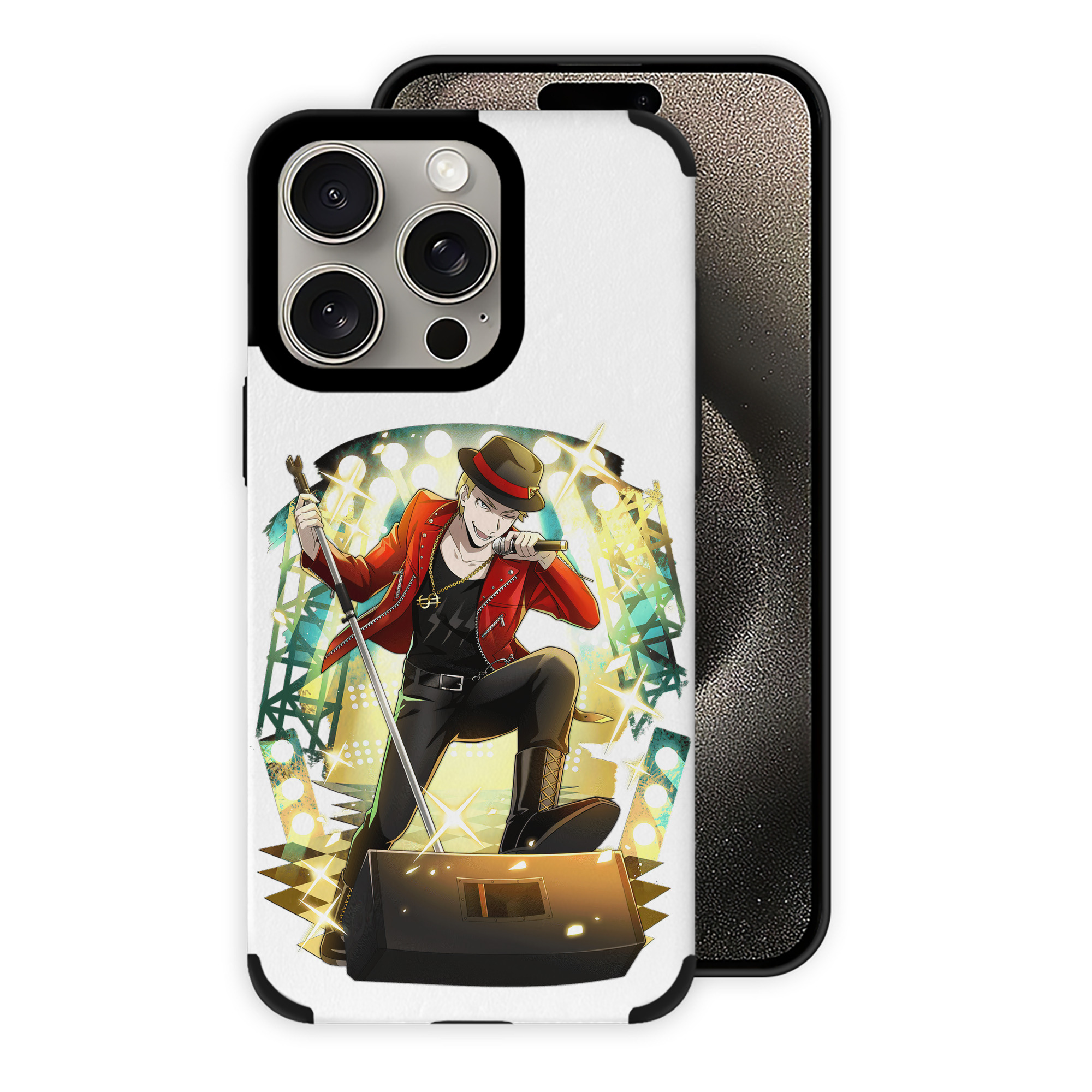 （画像用） 文豪ストレイドッグス Bungo Stray Dogs 【iPhone15ProMax対応】 PUレザー スマホケース 耐衝撃＆黄変防止