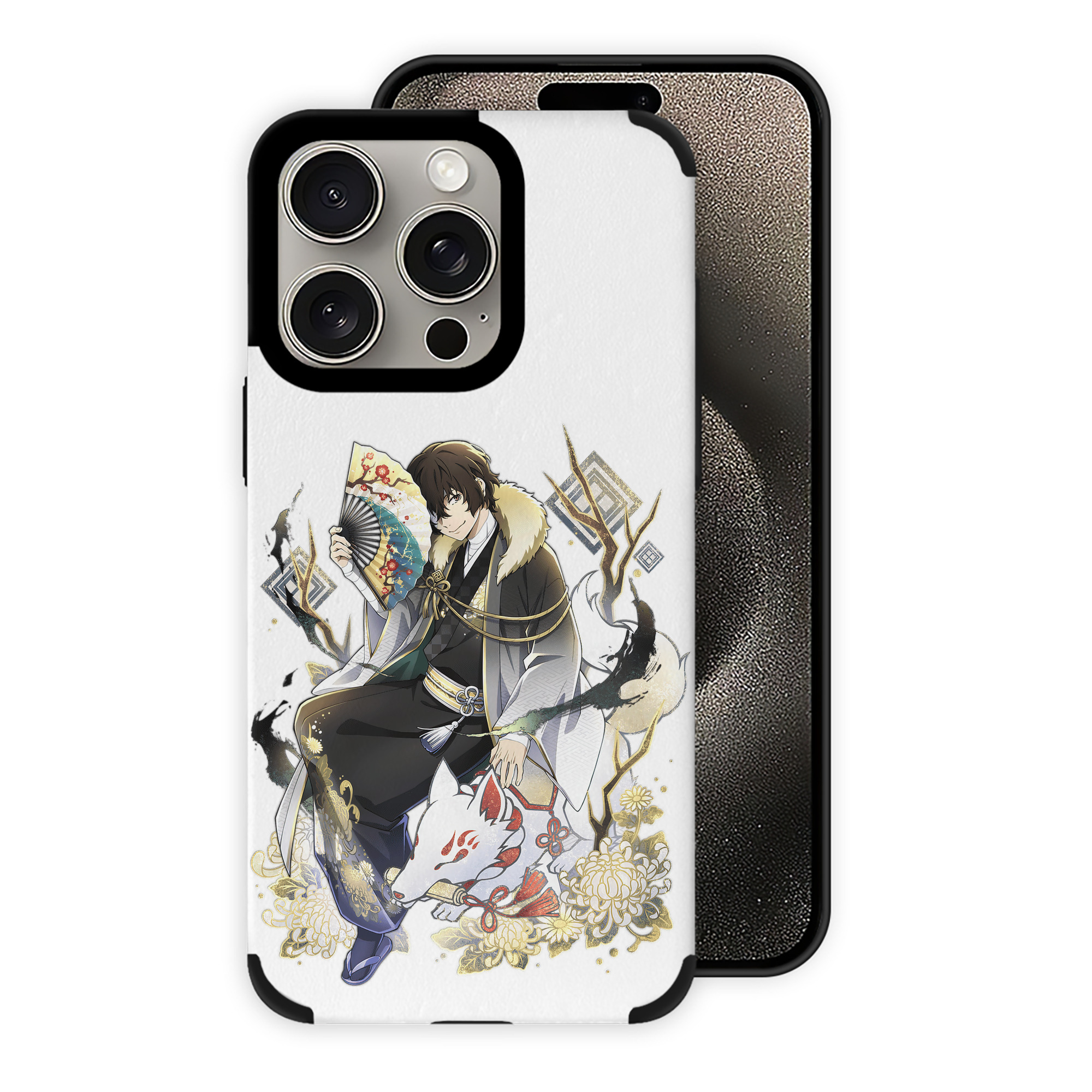 （画像用） 文豪ストレイドッグス Bungo Stray Dogs 【iPhone15ProMax対応】 PUレザー スマホケース 耐衝撃＆黄変防止