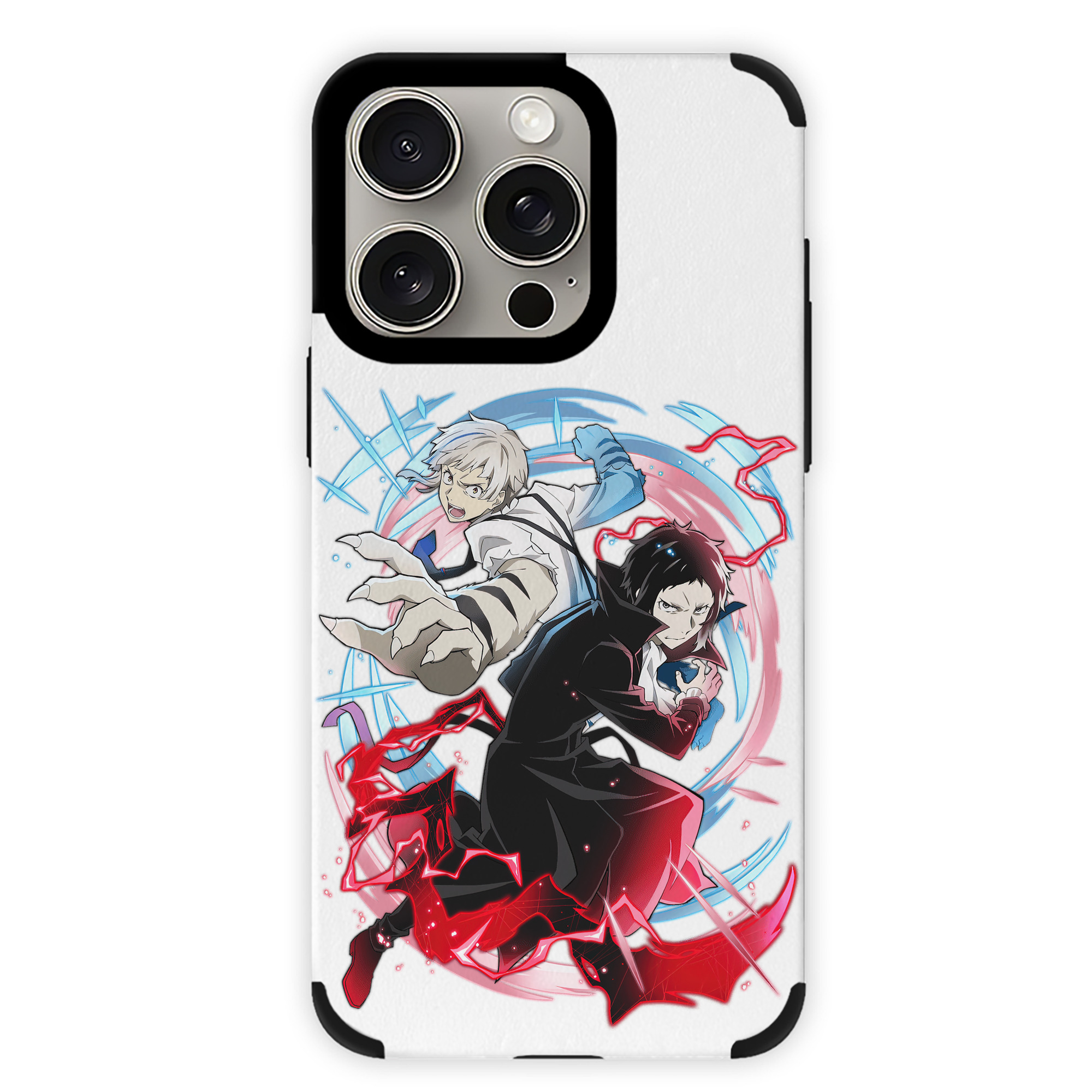（画像用） 文豪ストレイドッグス Bungo Stray Dogs 【iPhone15ProMax対応】 PUレザー スマホケース 耐衝撃＆黄変防止