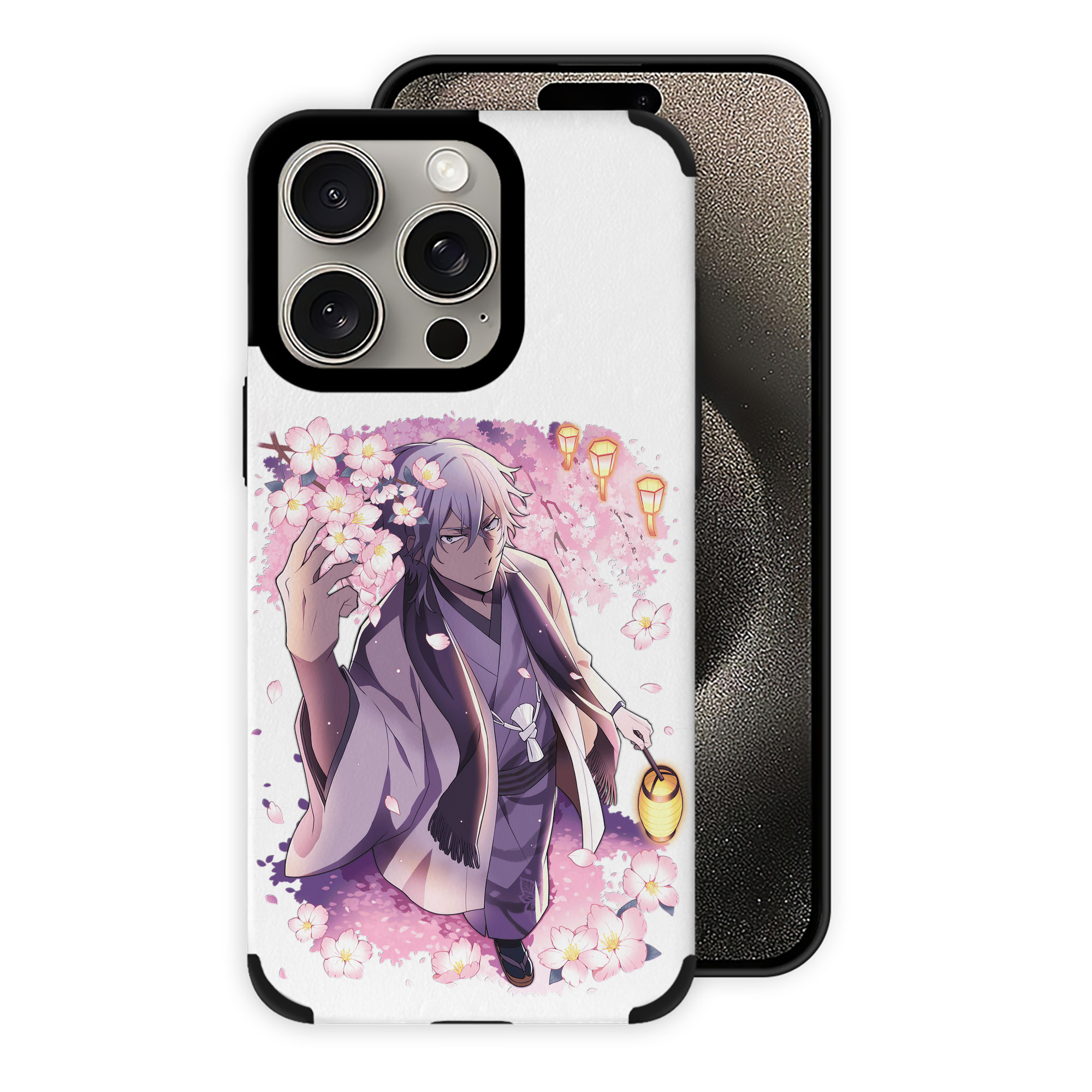 （画像用） 文豪ストレイドッグス Bungo Stray Dogs 【iPhone15ProMax対応】 PUレザー スマホケース 耐衝撃＆黄変防止