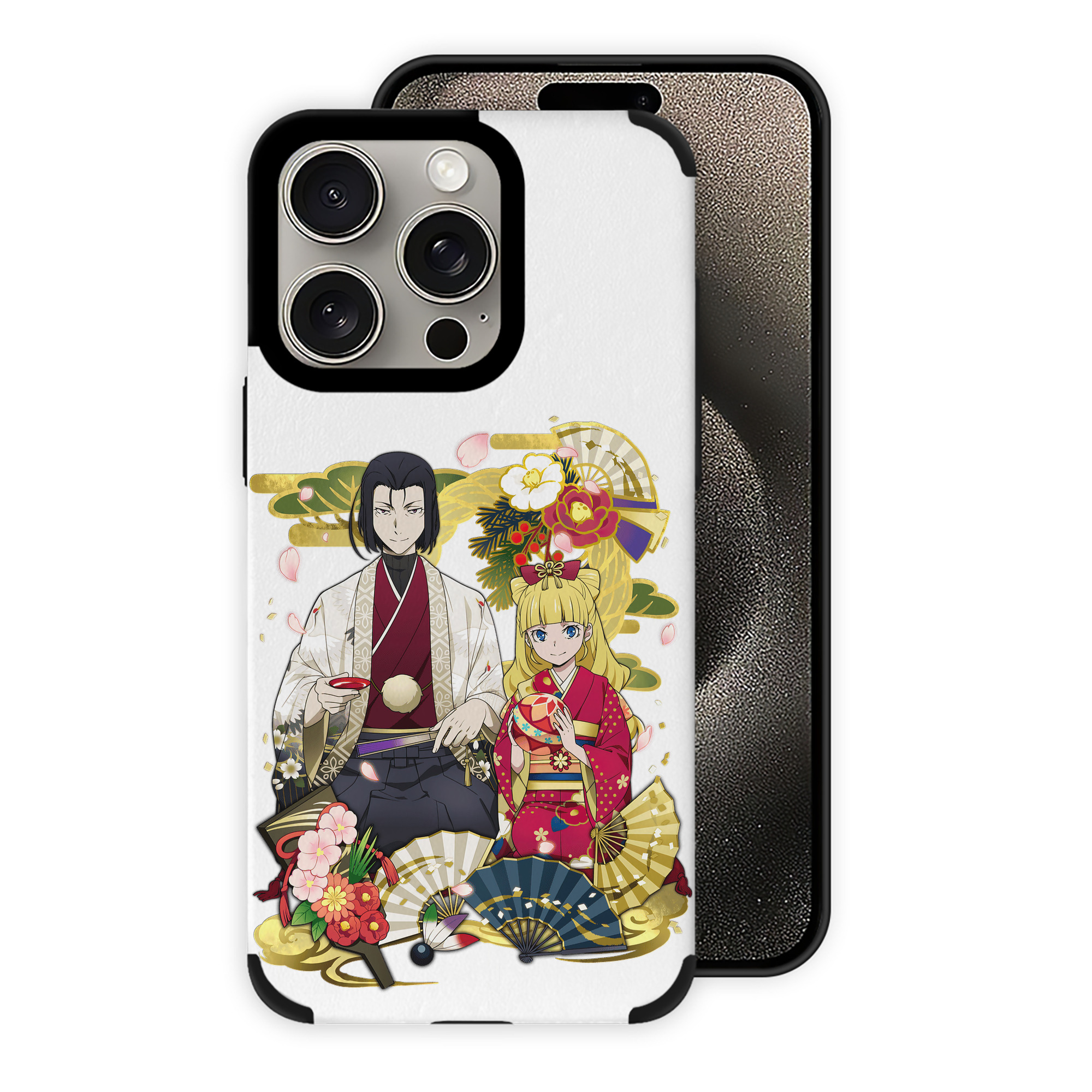 （画像用） 文豪ストレイドッグス Bungo Stray Dogs 【iPhone15ProMax対応】 PUレザー スマホケース 耐衝撃＆黄変防止