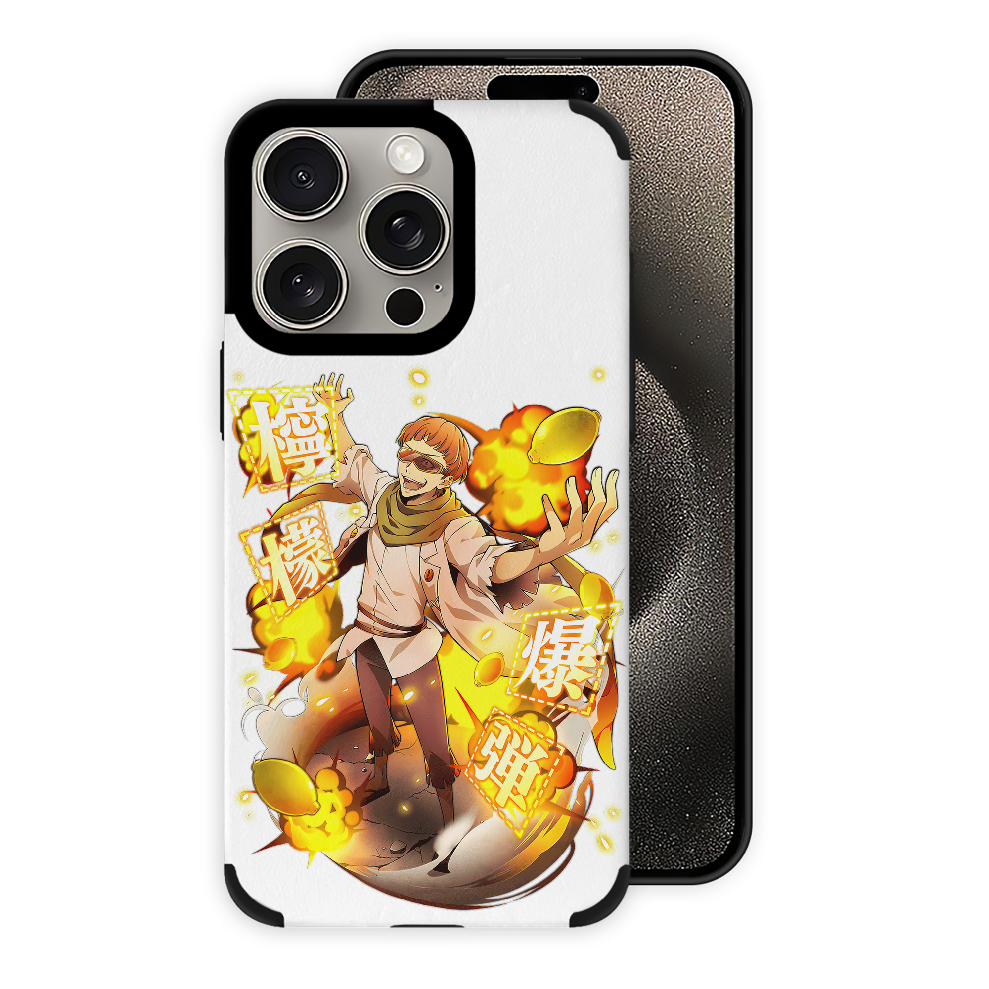 （画像用） 文豪ストレイドッグス Bungo Stray Dogs 【iPhone15ProMax対応】 PUレザー スマホケース 耐衝撃＆黄変防止