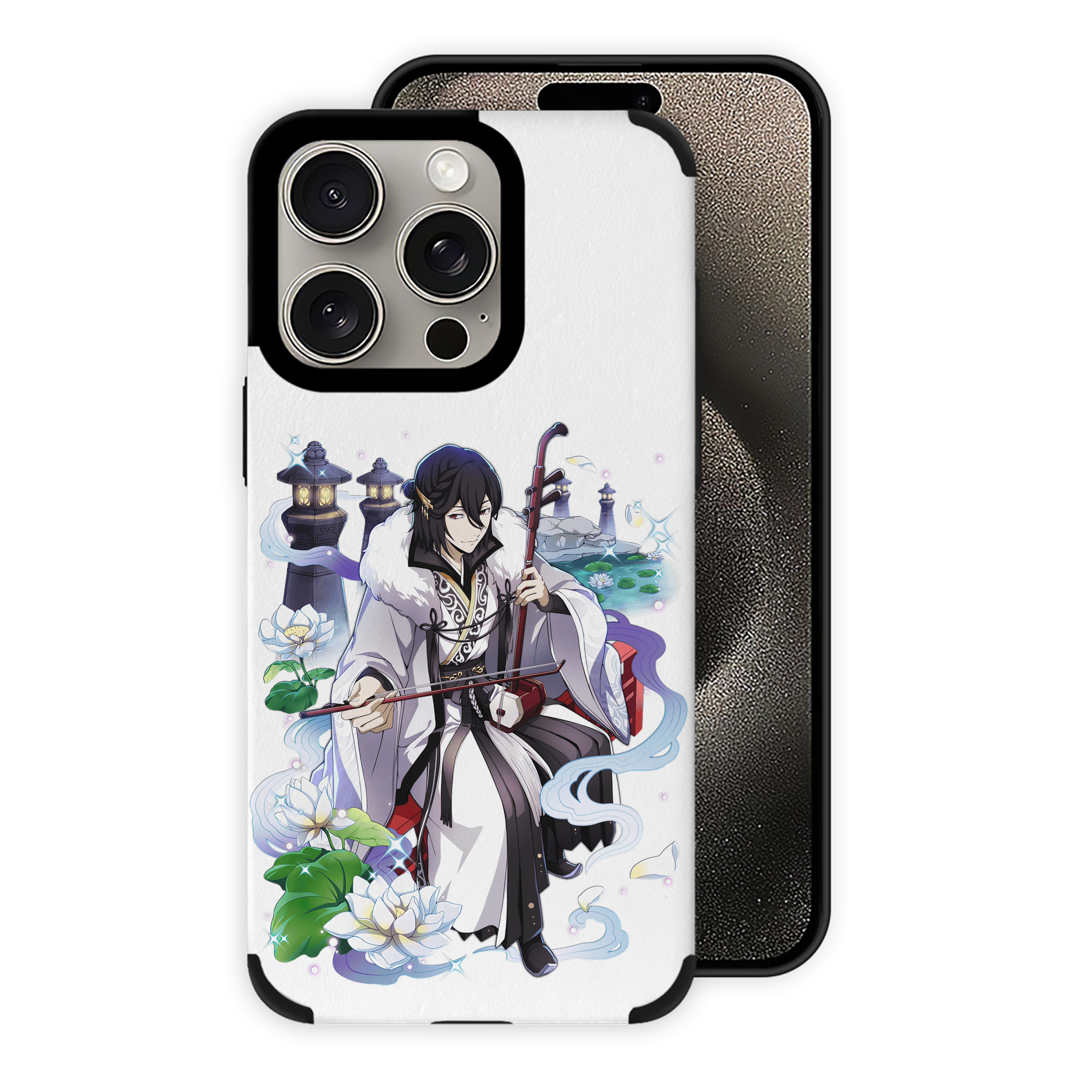 （画像用） 文豪ストレイドッグス Bungo Stray Dogs 【iPhone15ProMax対応】 PUレザー スマホケース 耐衝撃＆黄変防止